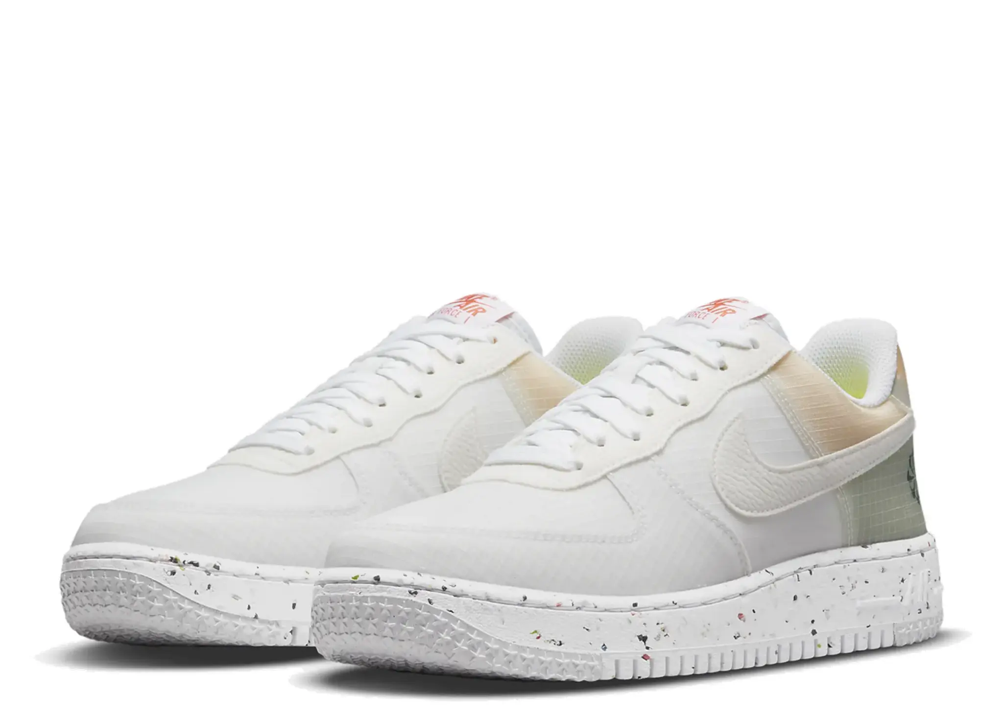 Nike Air Force 1 Low Crater White Orange - photo 2