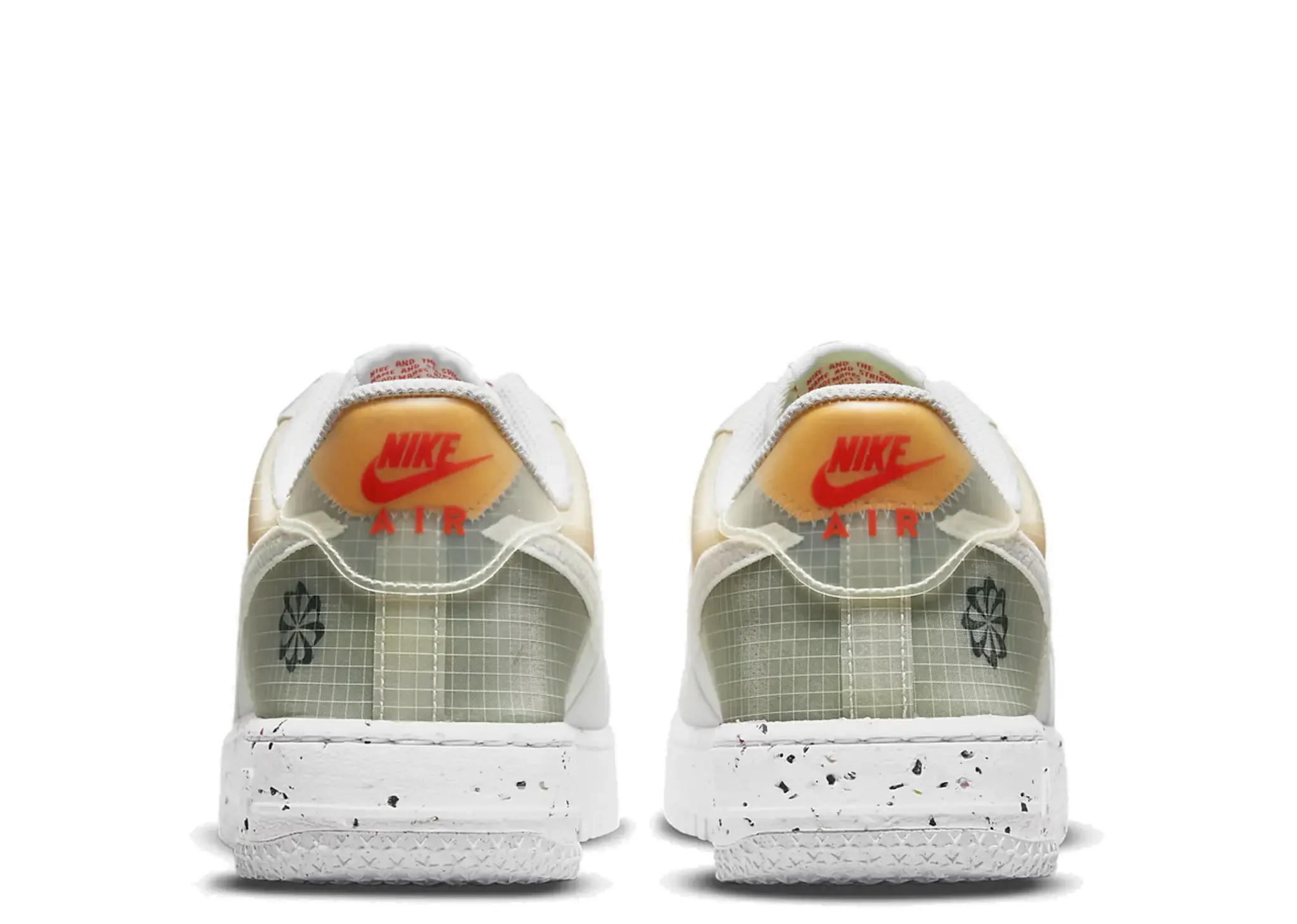 Nike Air Force 1 Low Crater White Orange - photo 3