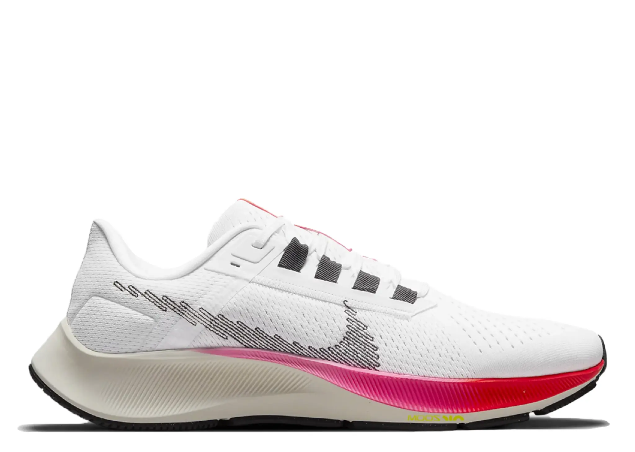 Nike Air Zoom Pegasus 38 White Pink Blast
