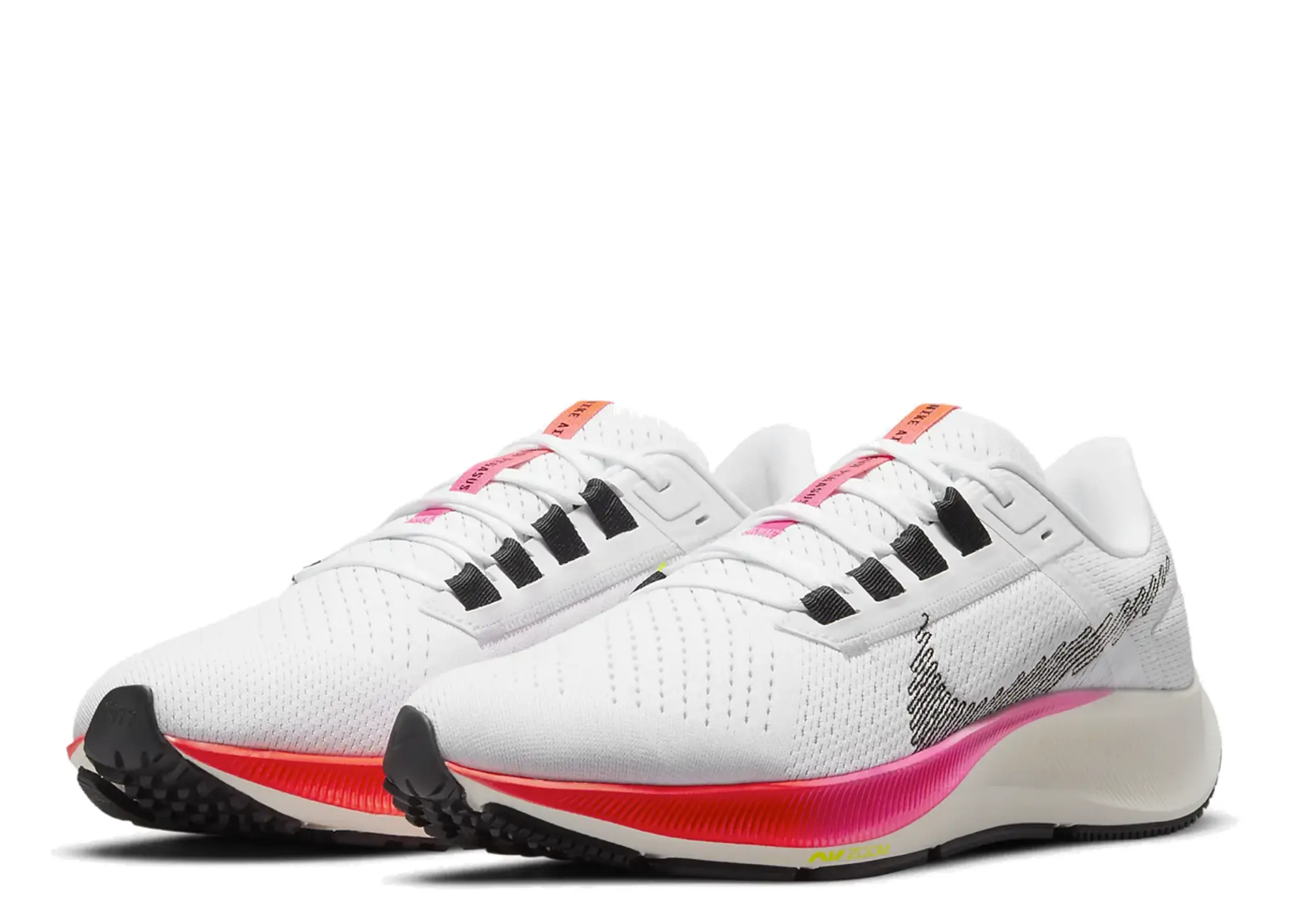 Nike Air Zoom Pegasus 38 White Pink Blast - photo 2