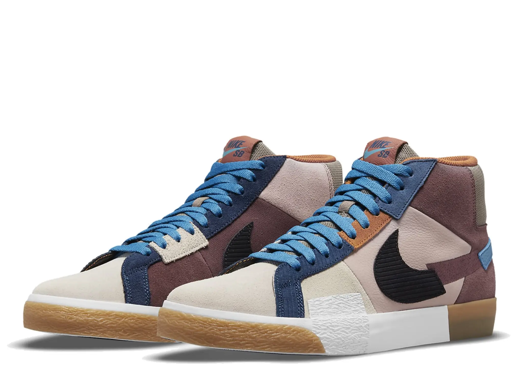 Nike SB Blazer Mid Mosaic Brown - photo 2