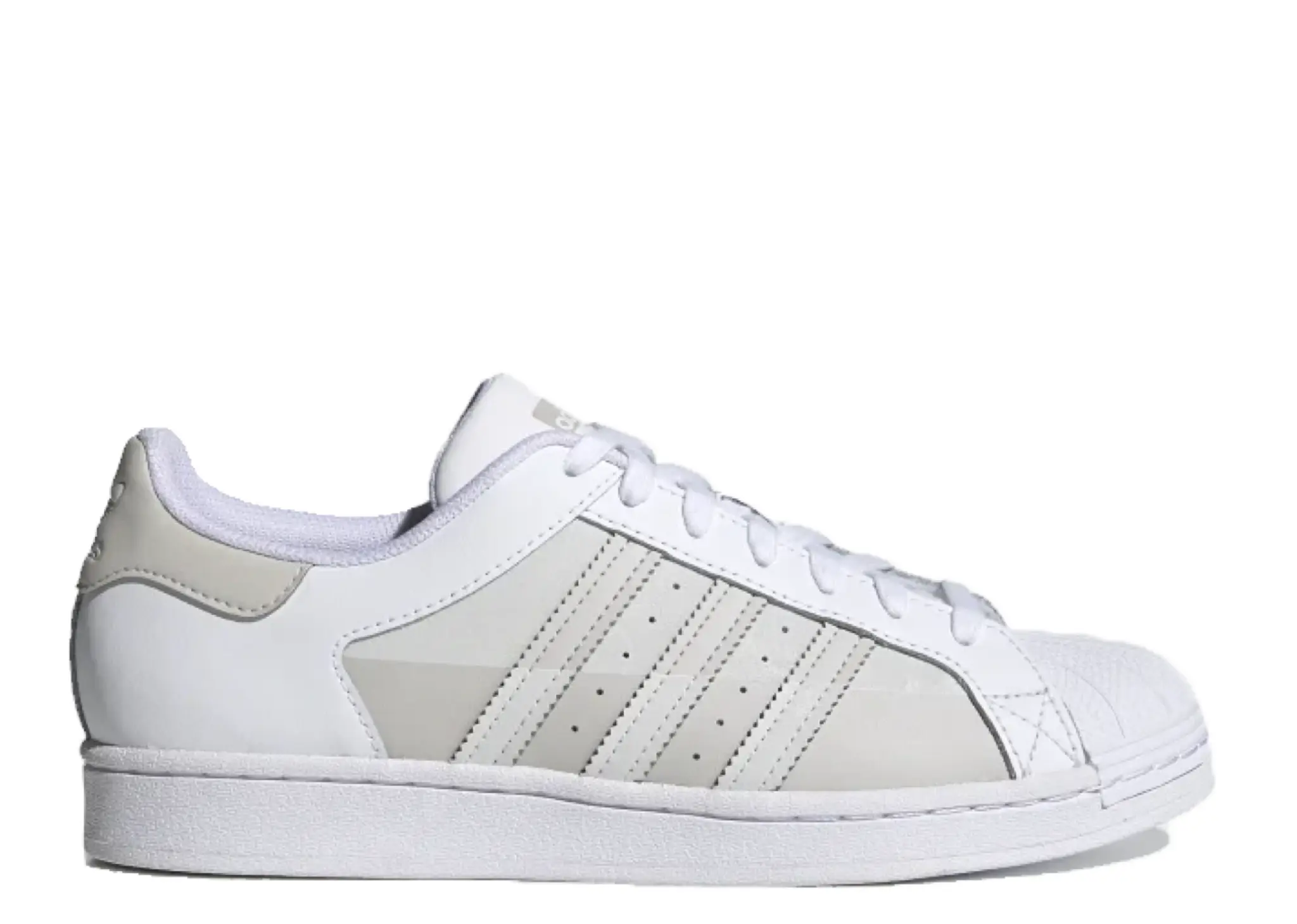 Adidas Superstar White Grey One