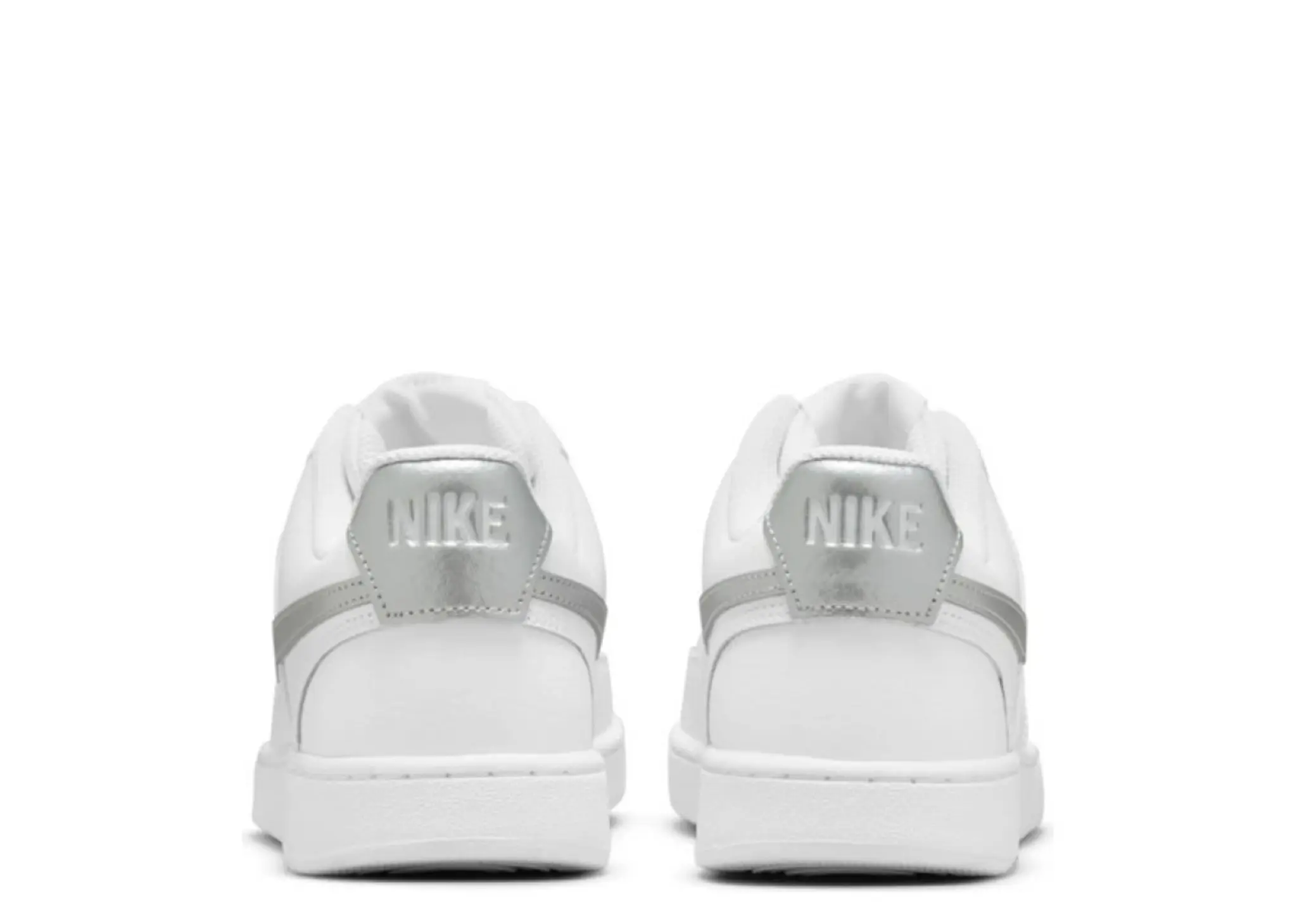 Nike Court Vision Low White Metallic Silver (Women's) - photo 3
