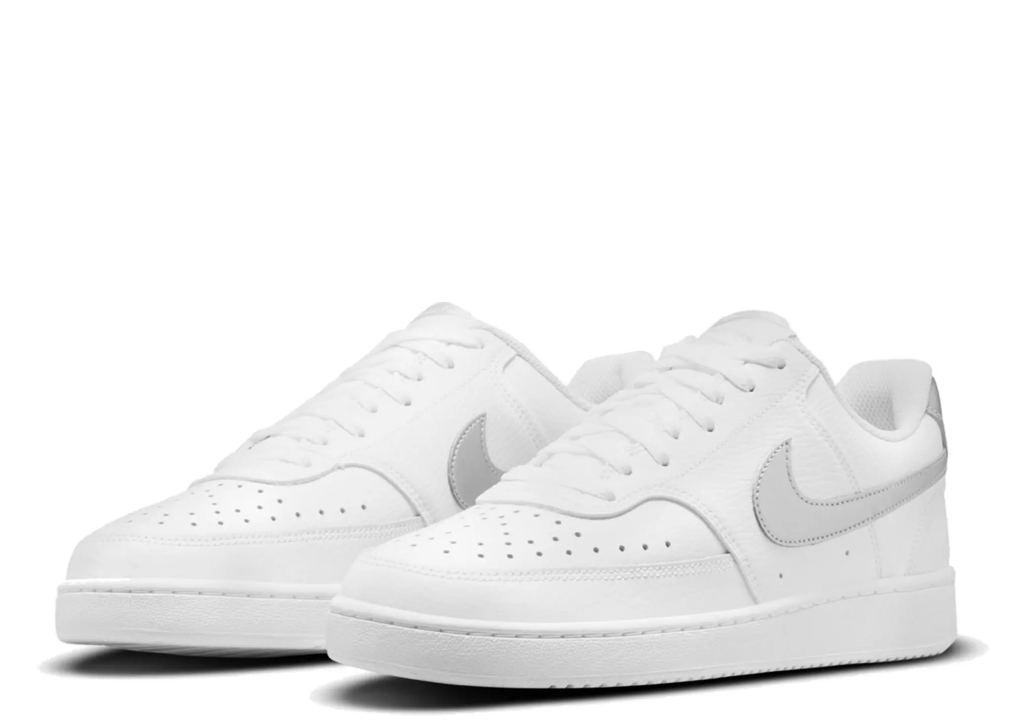 Nike Court Vision Low White Metallic Silver (Women's) - photo 2