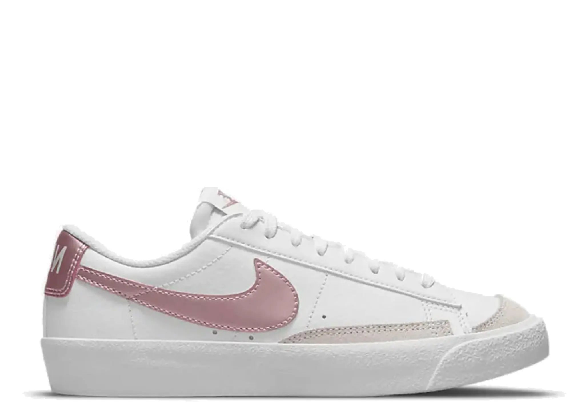 Nike Blazer '77 Low White Pink Glaze (Grade School)