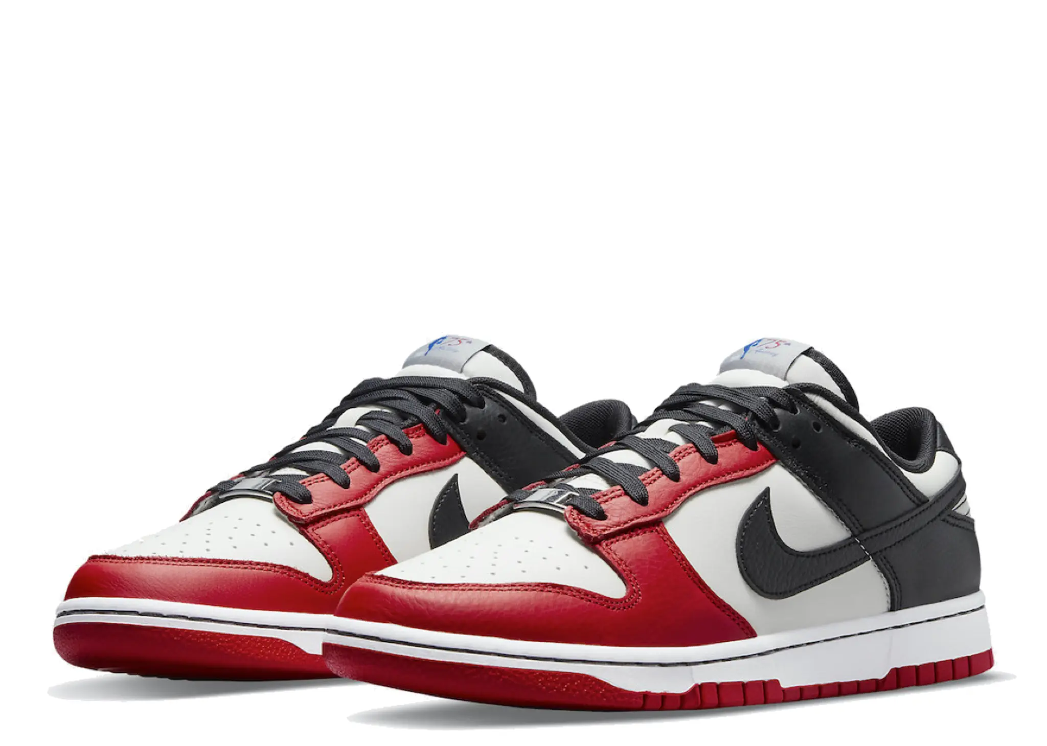Nike Dunk Low EMB NBA 75th Anniversary Chicago - photo 2