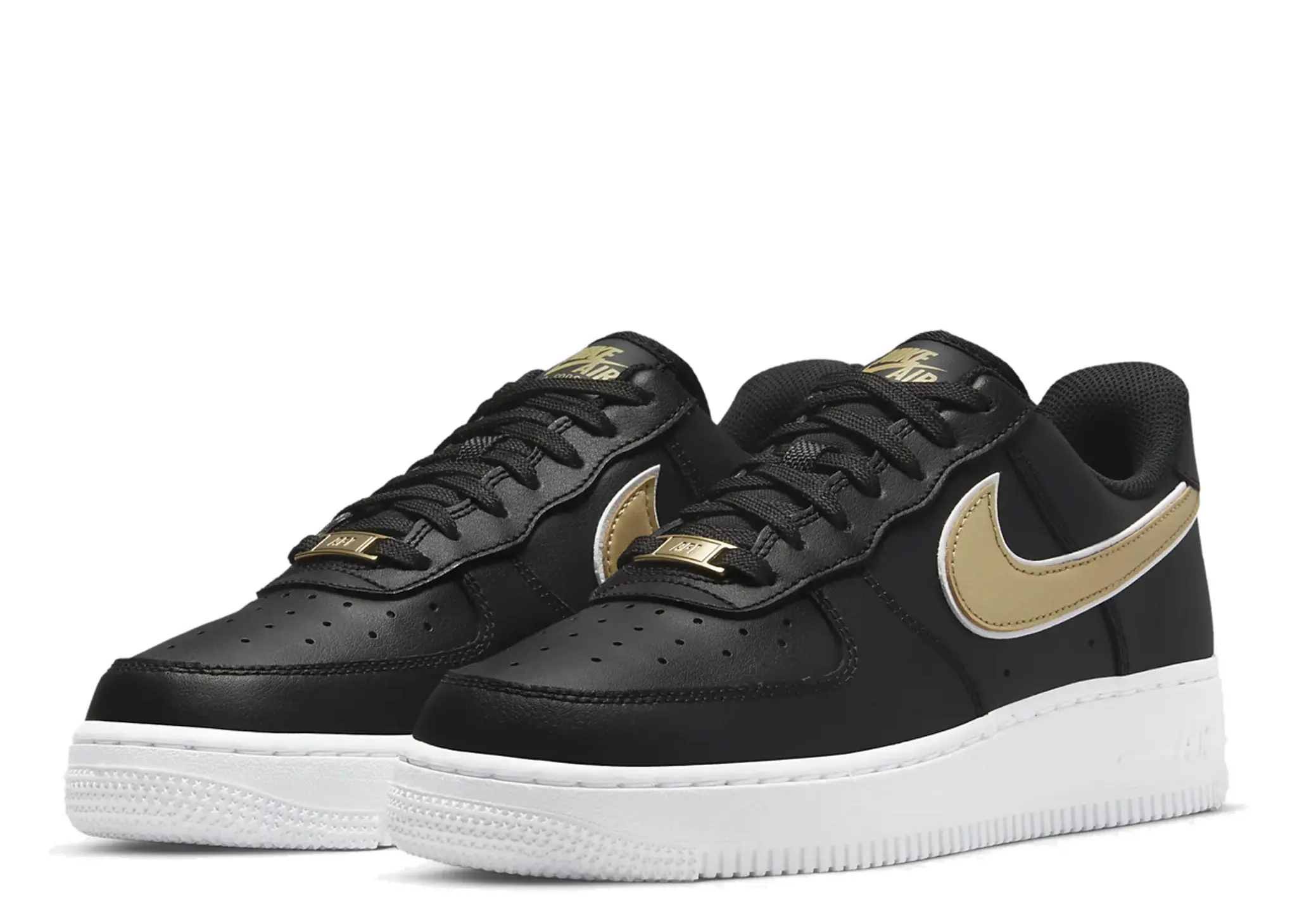 Nike Air Force 1 '07 Essential Black Gold (Women's) - photo 2
