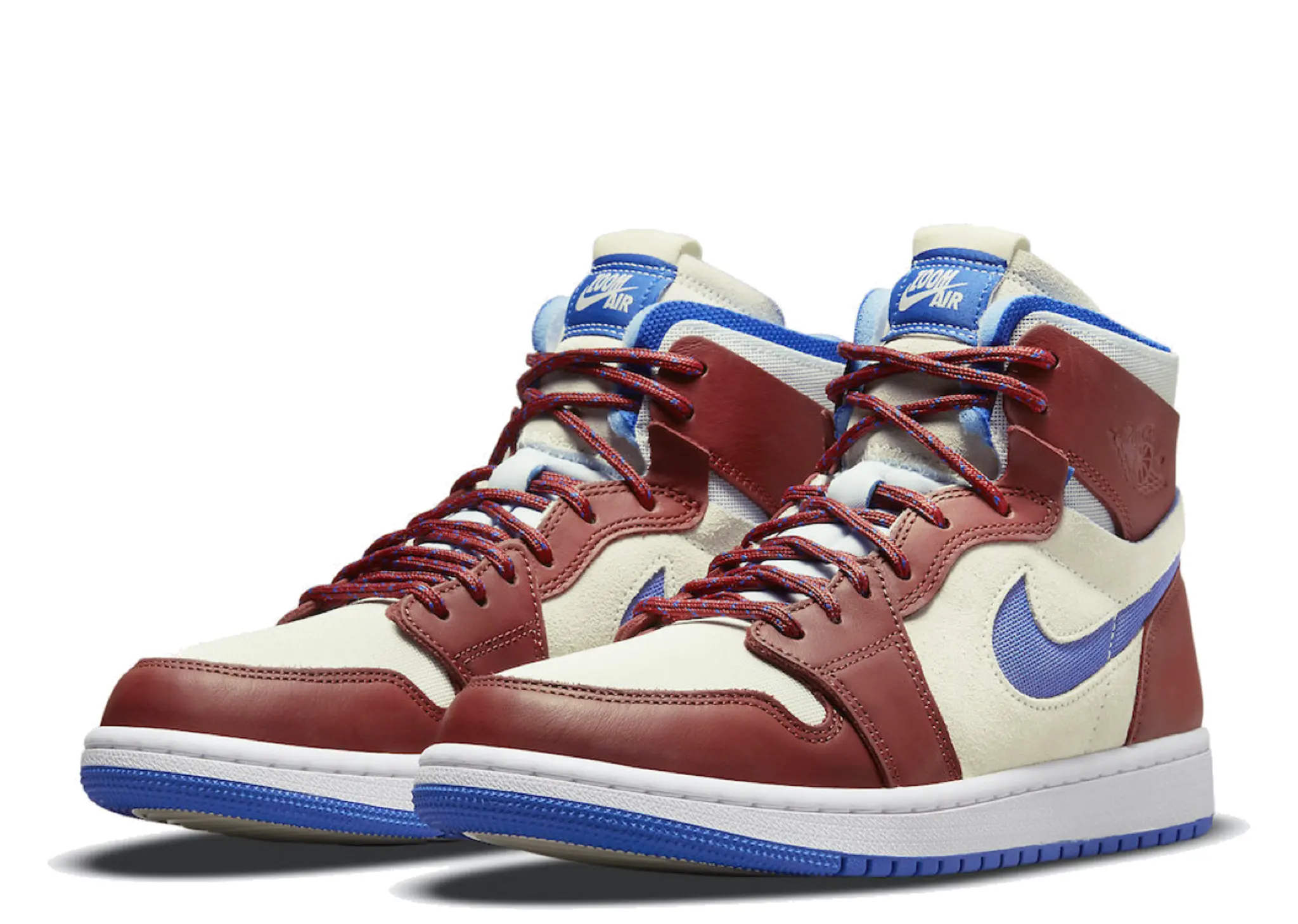 Air Jordan 1 High Zoom Air CMFT Team Red (Women's) - photo 2