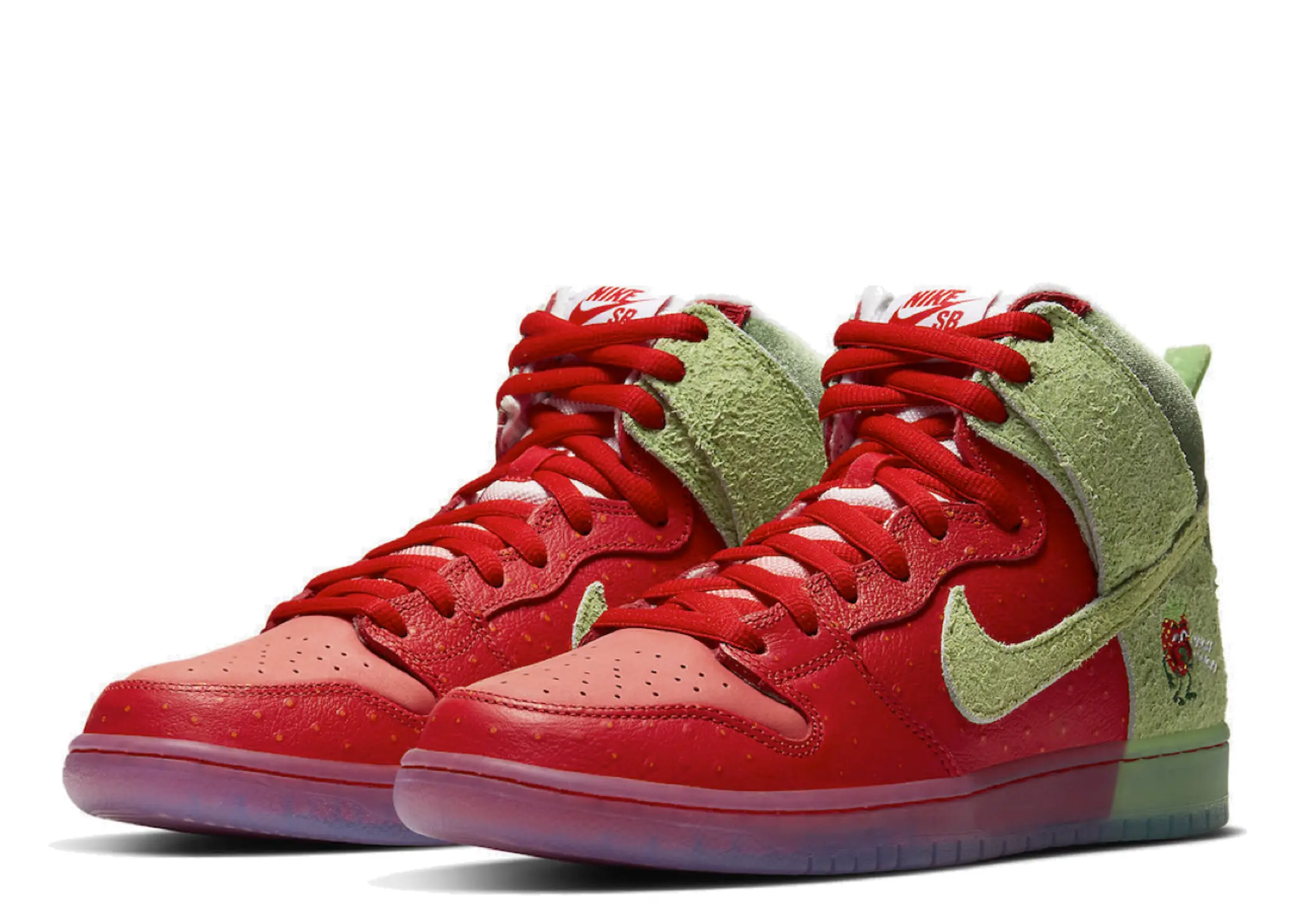 Nike SB Dunk High Strawberry Cough - photo 2