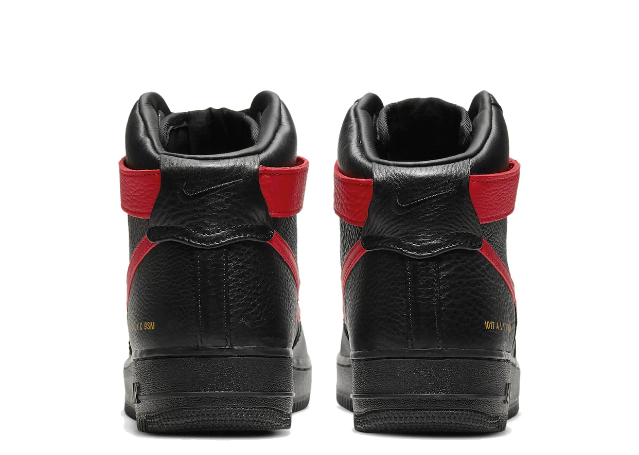 Nike Air Force 1 High 1017 ALYX 9SM Black Red - photo 3