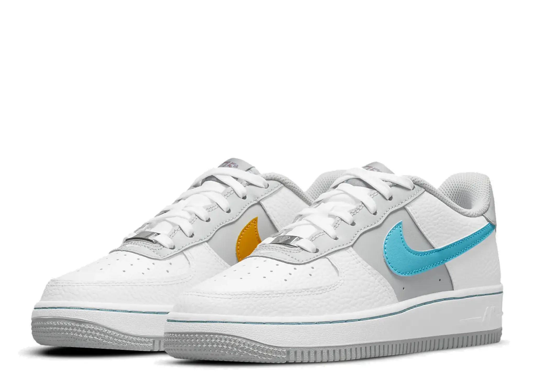 Nike Air Force 1 Low EMB NBA 75th Anniversary Fiesta (Grade School) - photo 2