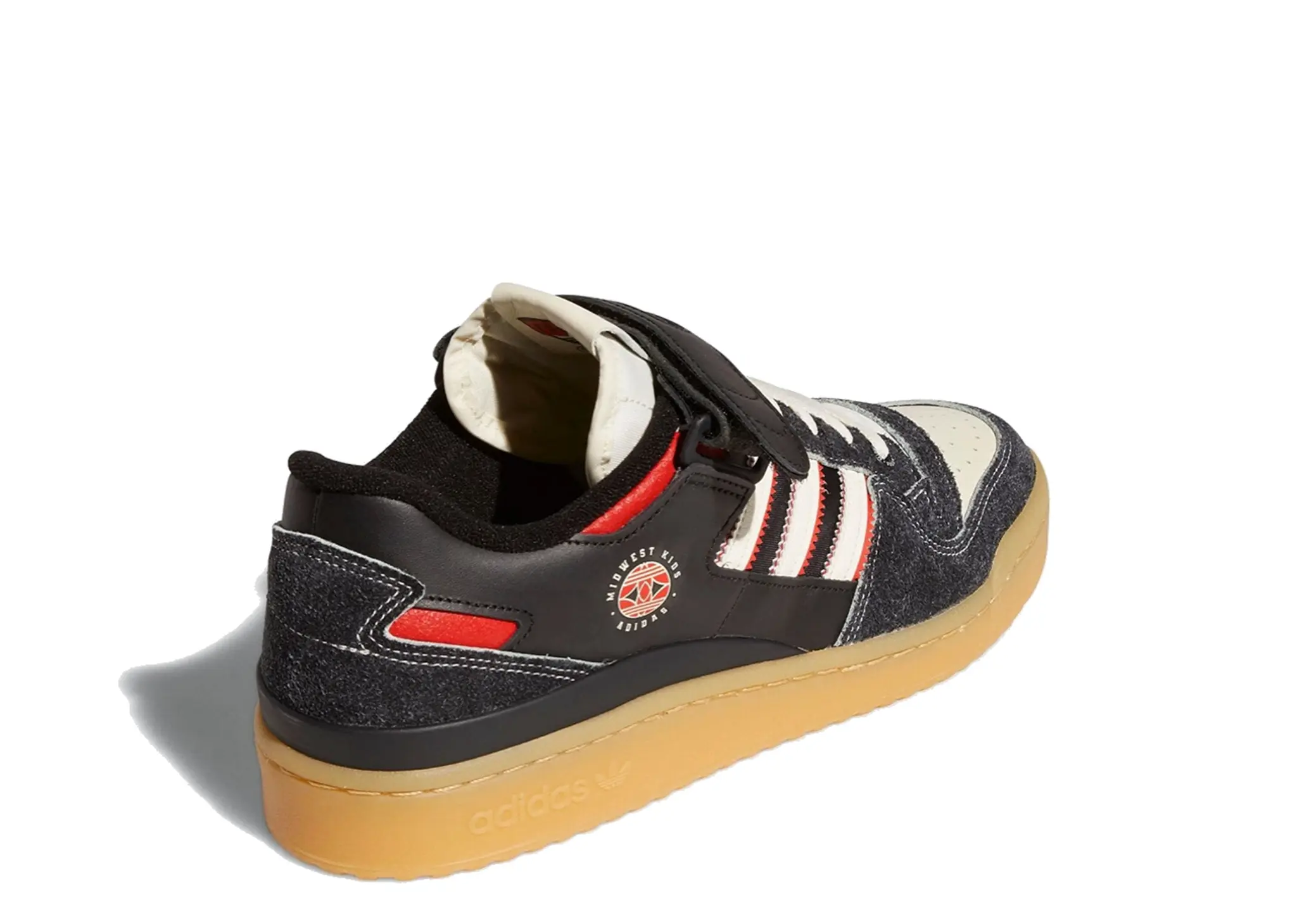Adidas Forum Low Midwest Kids Black Gum - photo 3