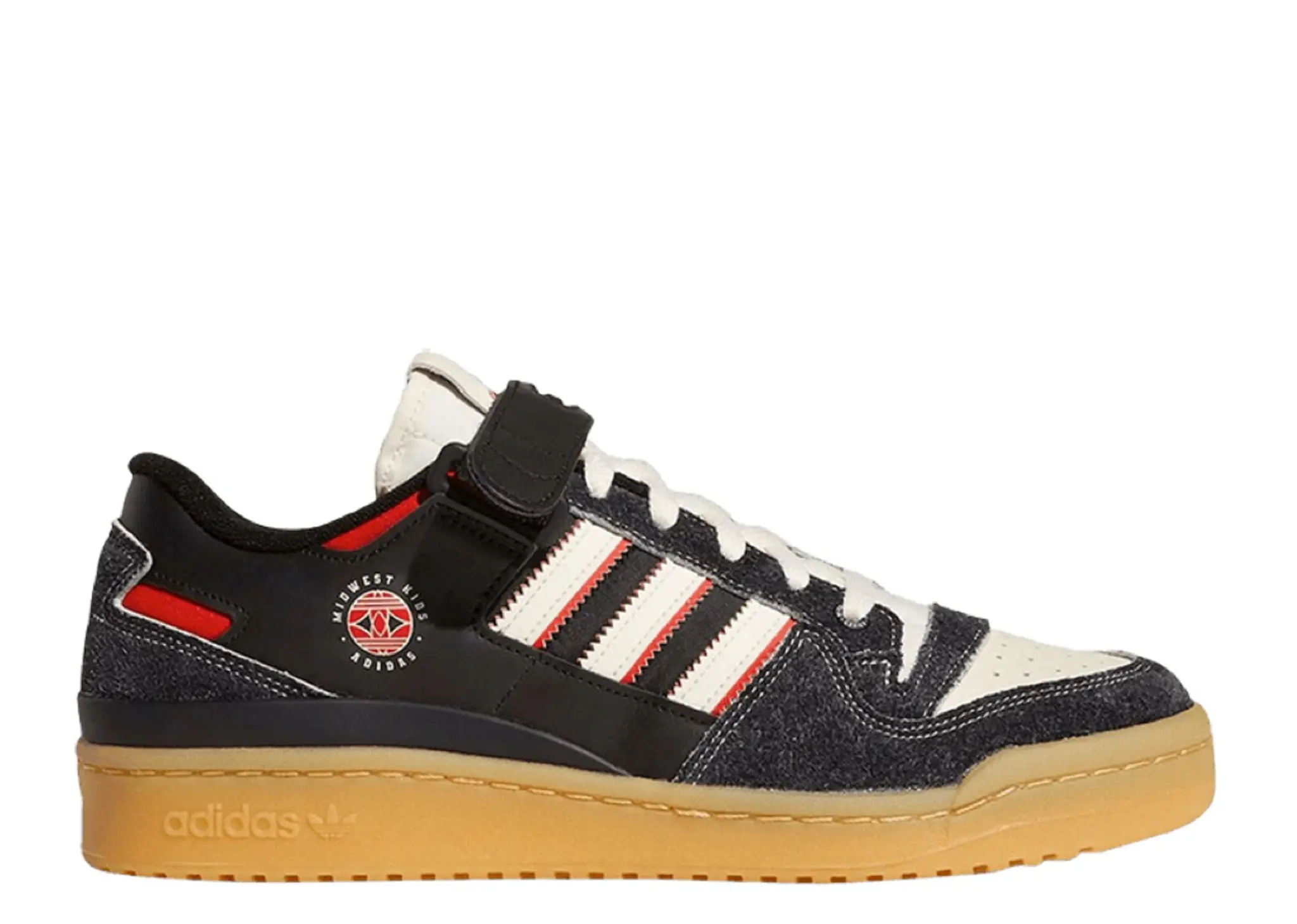 Adidas Forum Low Midwest Kids Black Gum