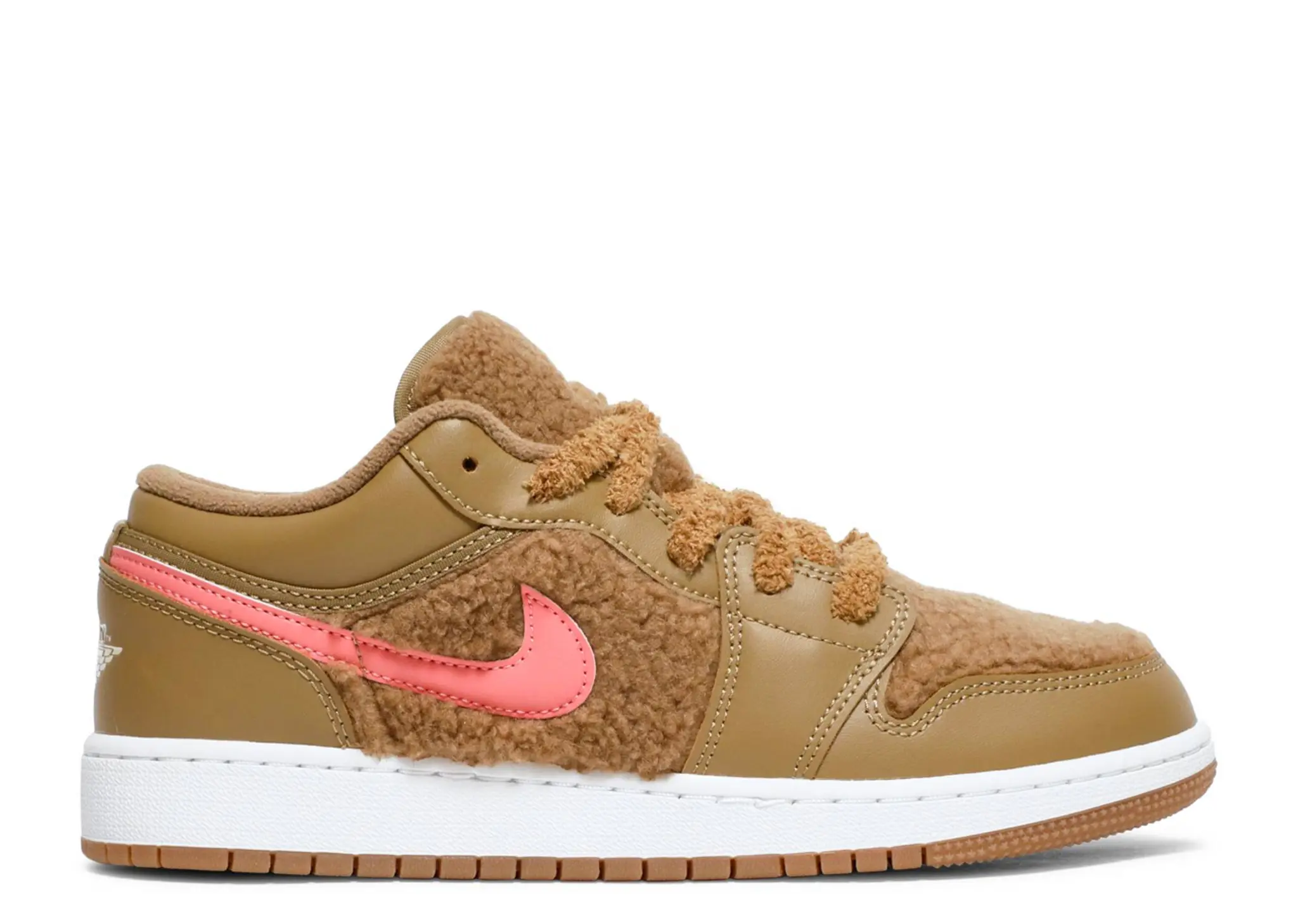 Air Jordan 1 Low Utility Teddy Bear (Grade School)