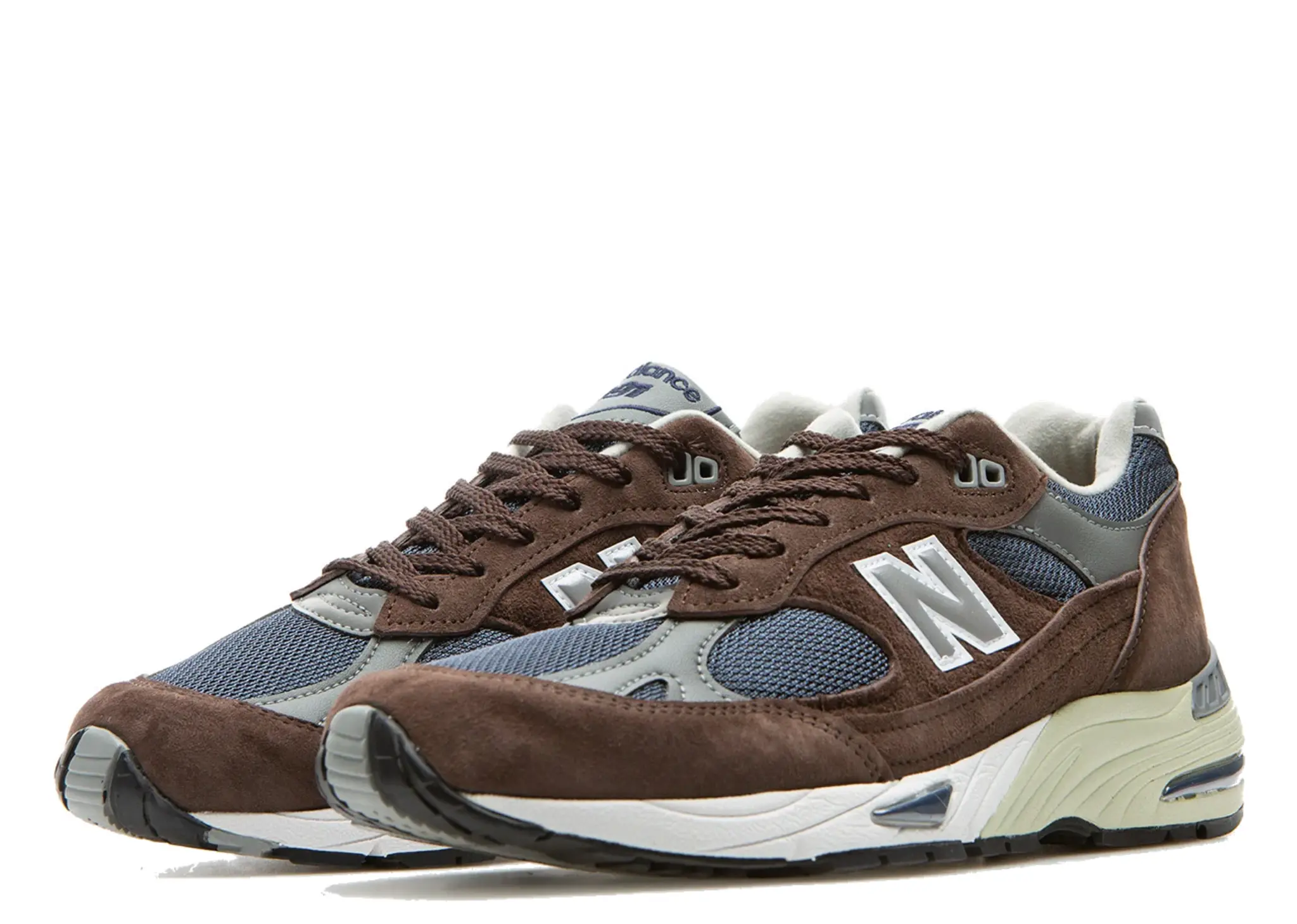 New Balance 991 Brown Navy Grey - photo 2