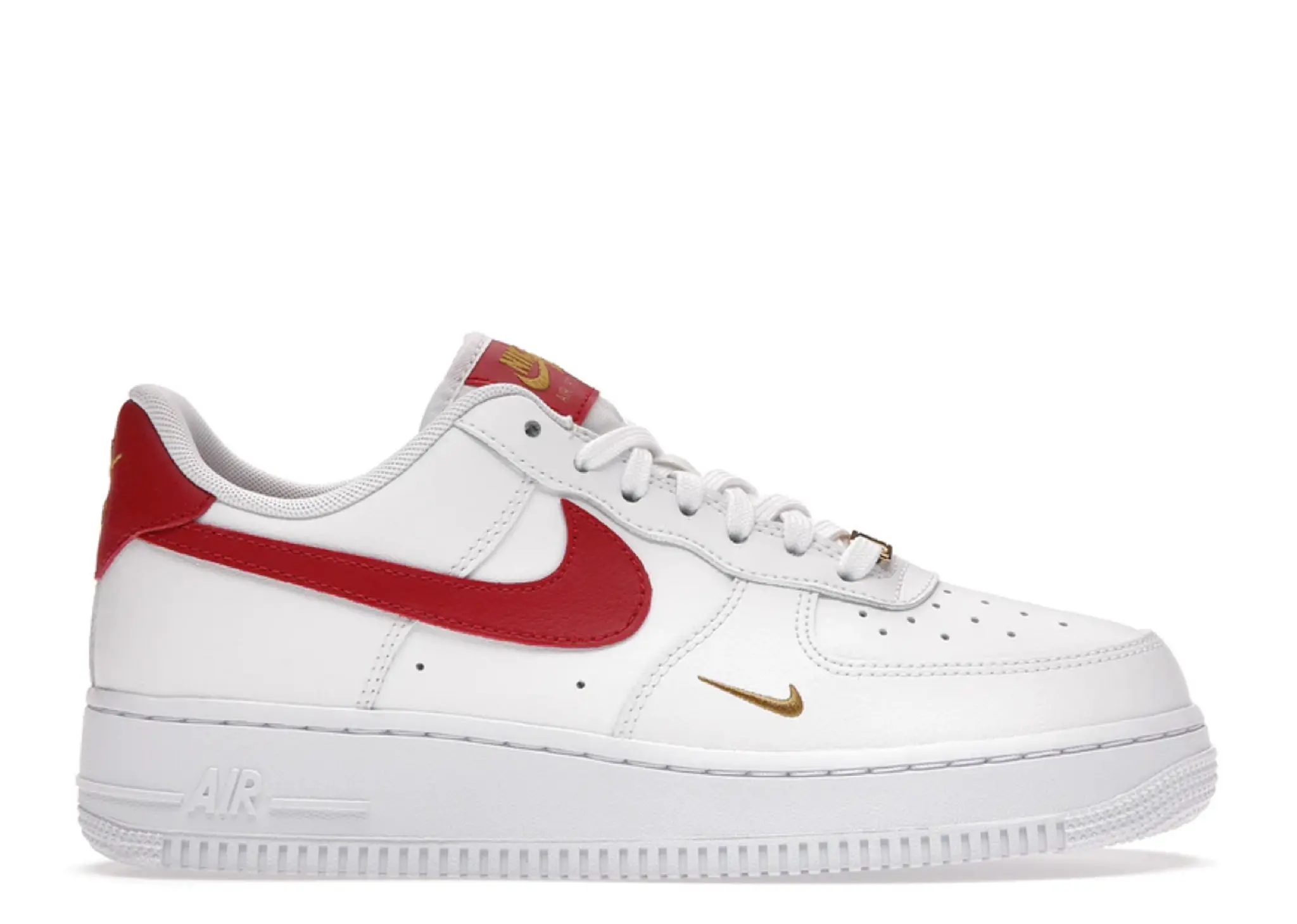 Nike Air Force 1 Low Essential Gym Red Mini Swoosh (Women's)
