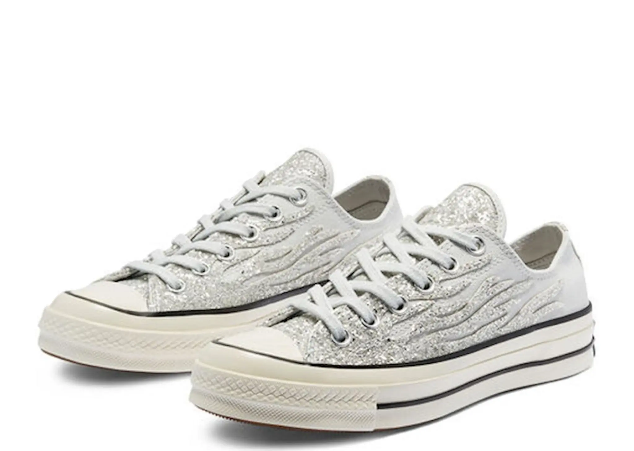 Converse Chuck Taylor All-Star 70's Low Ox Glitter Shine Photon (Women's) - photo 2