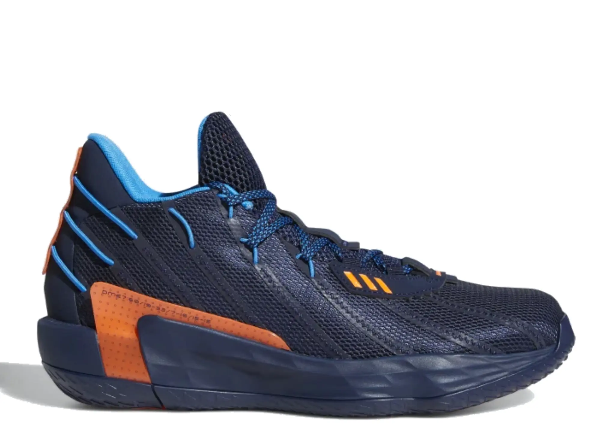 Adidas Dame 7 Lights Out Team Navy