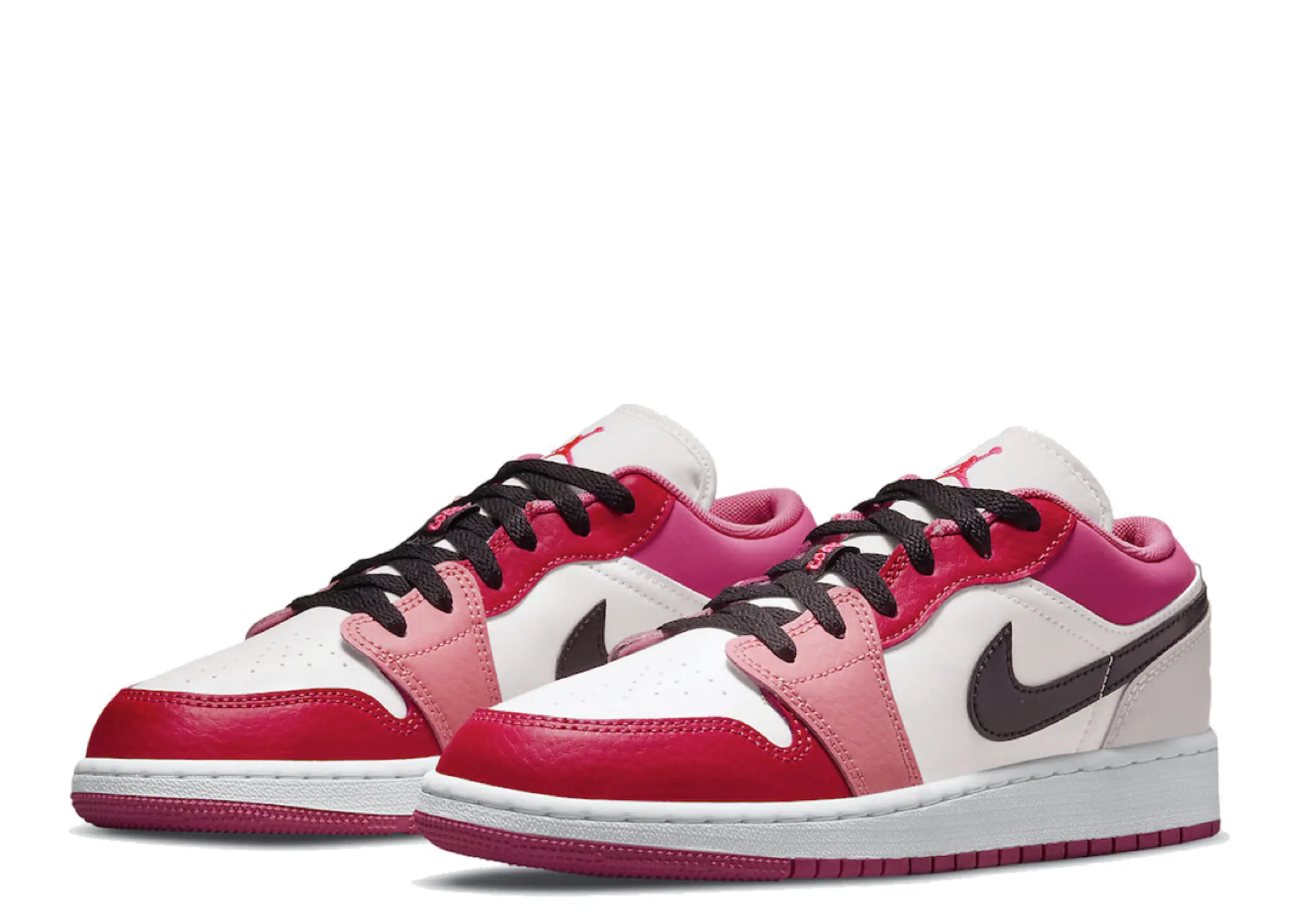 Air Jordan 1 Low Pink Red (Grade School) - photo 2