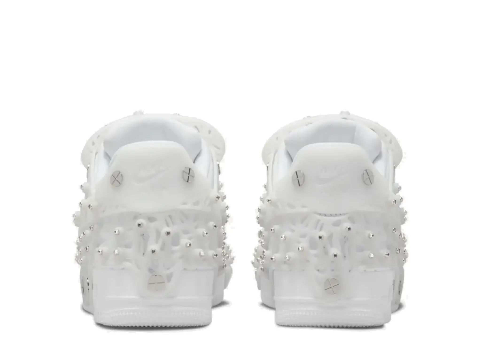 Nike Air Force 1 Low Swarovski Retroreflective Crystals White (Women's) - photo 3