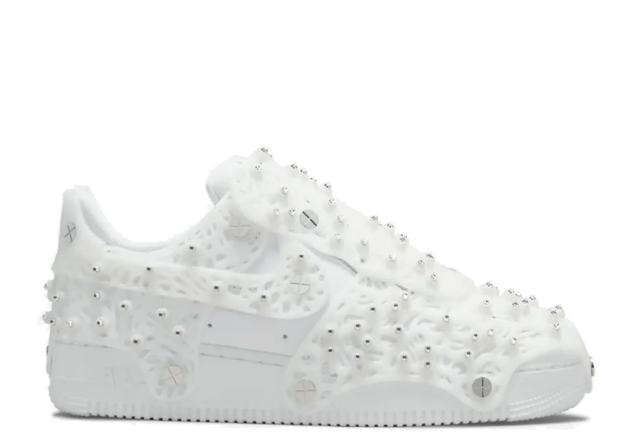 Nike Air Force 1 Low Swarovski Retroreflective Crystals White (Women's)