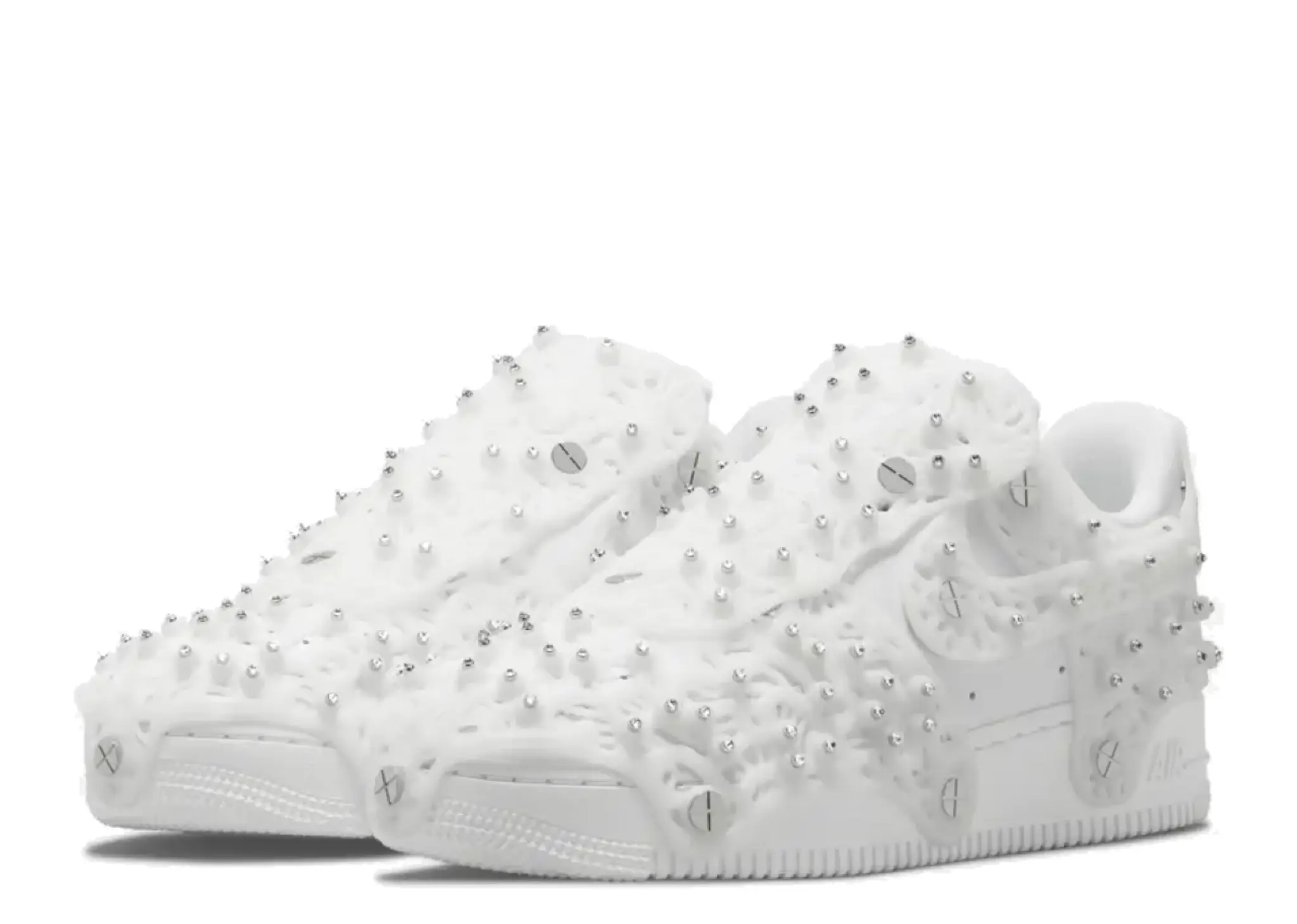 Nike Air Force 1 Low Swarovski Retroreflective Crystals White (Women's) - photo 2
