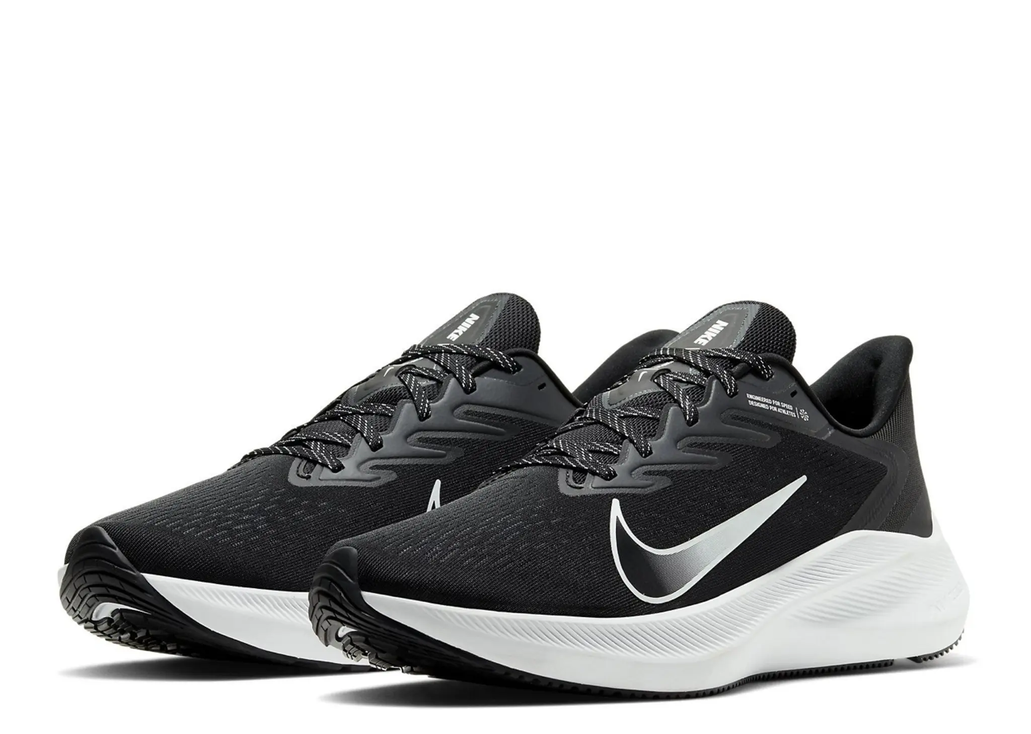 Nike Zoom Winflo 7 Black White - photo 2