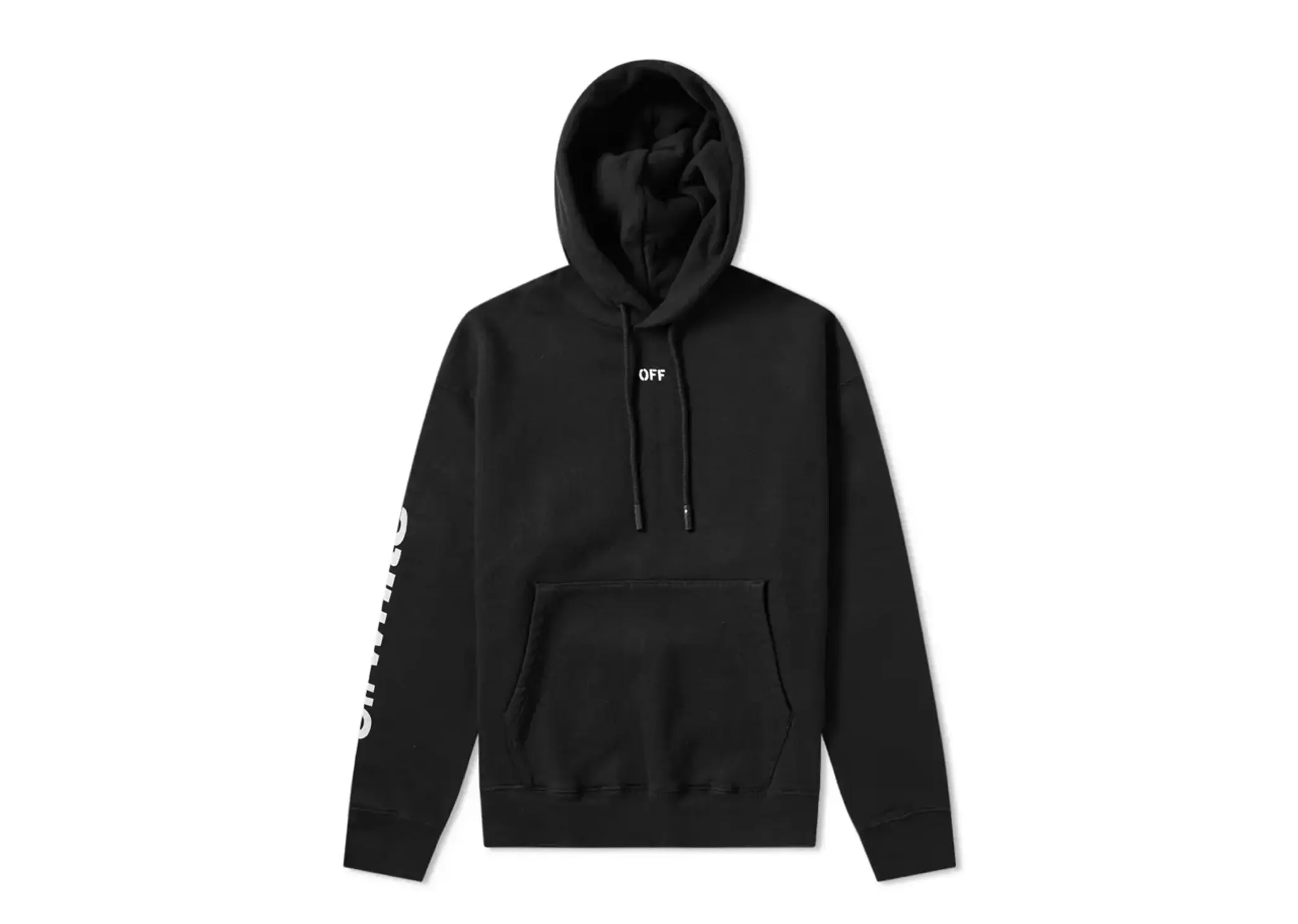 Off-White Skulls Oversized Hoodie Black Multi