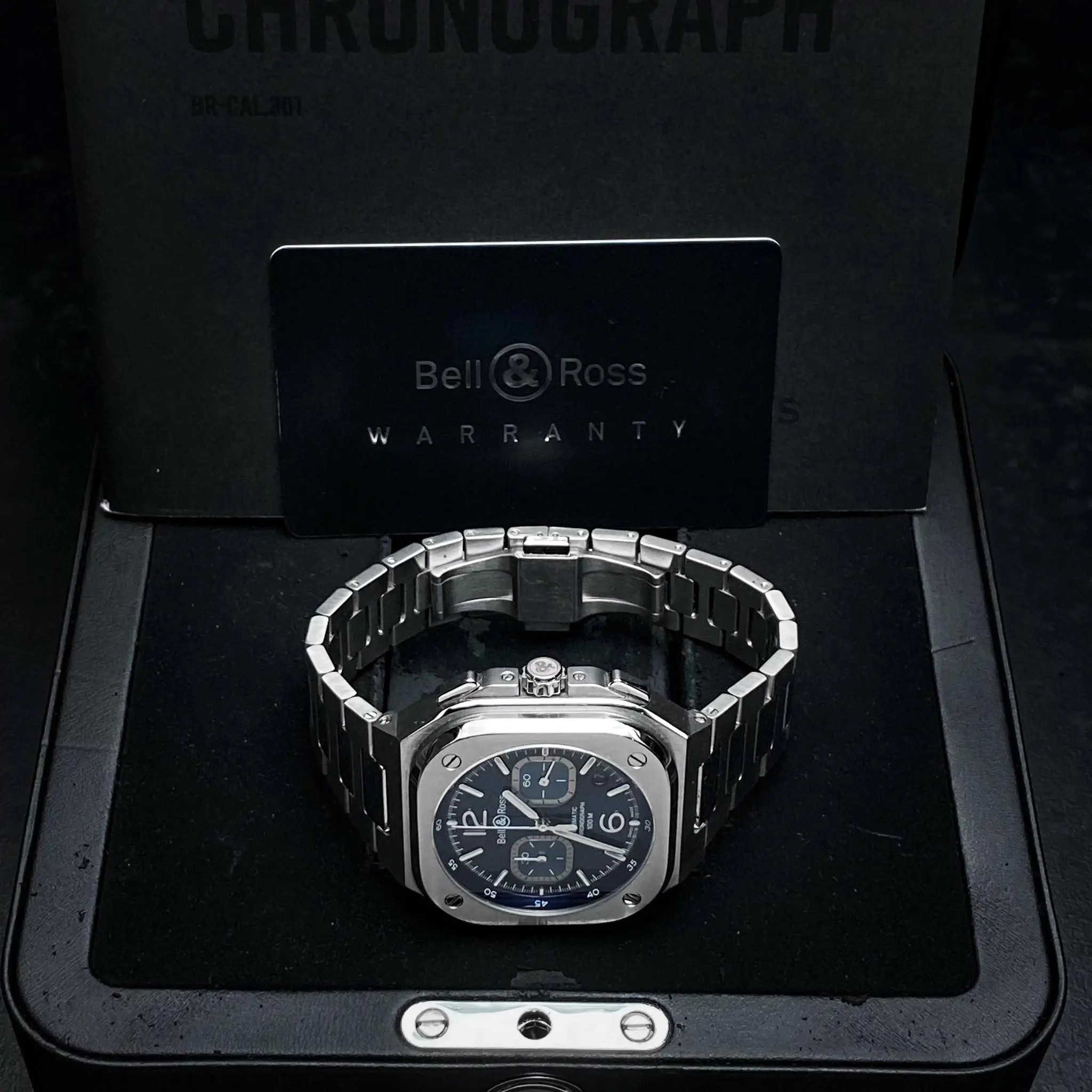 Bell & Ross BR05 Chrono Blue Steel Ref: BR05C-BU-ST/SST - photo 6