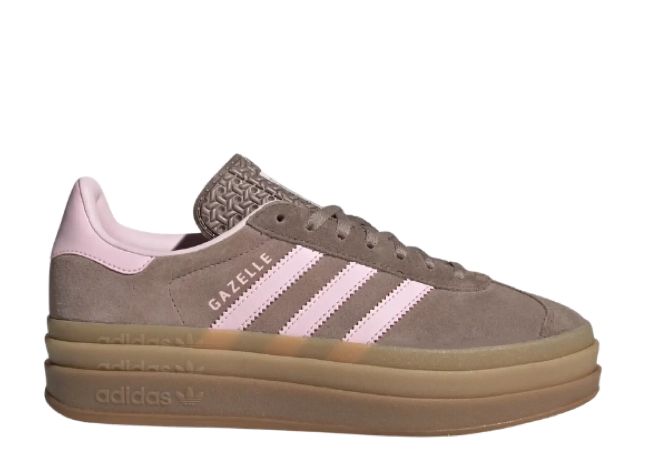 Adidas Gazelle Bold Trace Brown Clear Pink Earth Strata (Women's)