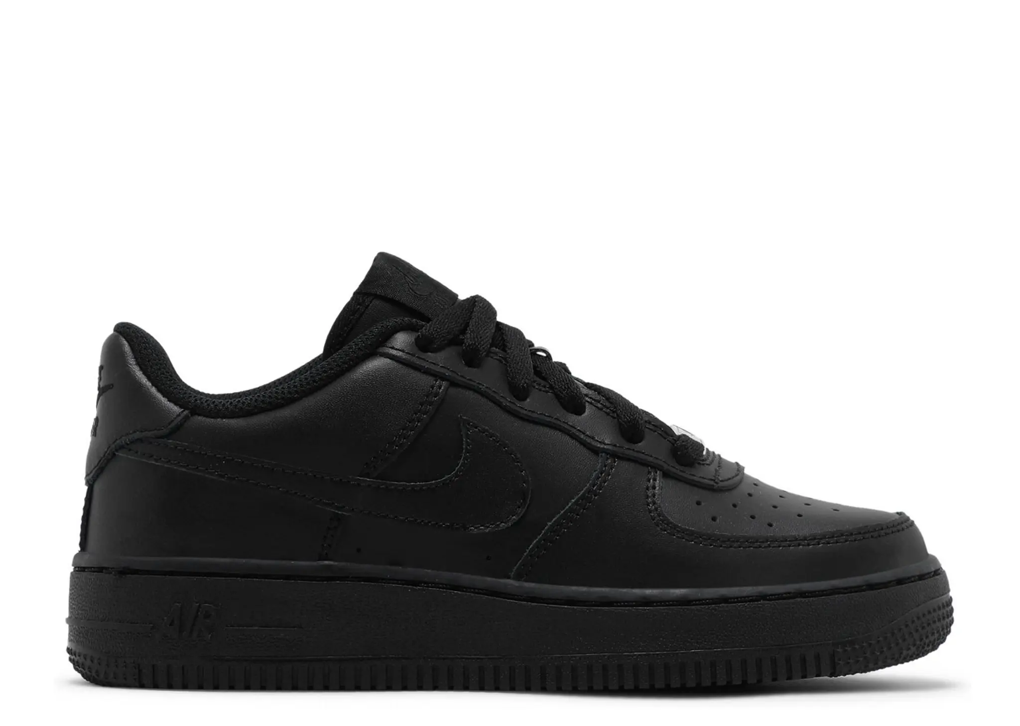 Nike Air Force 1 LE Triple Black (Grade School)