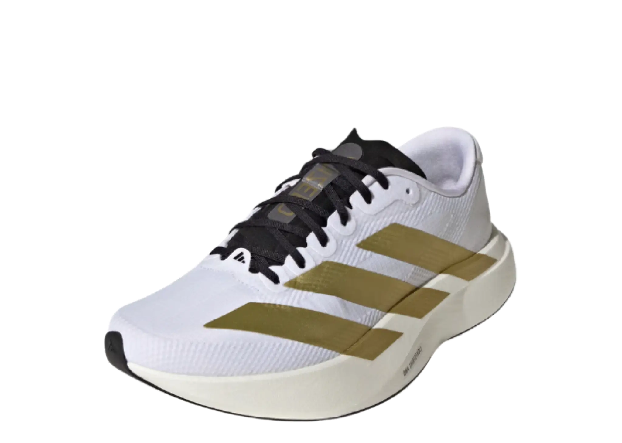 Adidas Adizero Evo SL Woven Cloud White Matte Gold Core Black (Women's) - photo 2