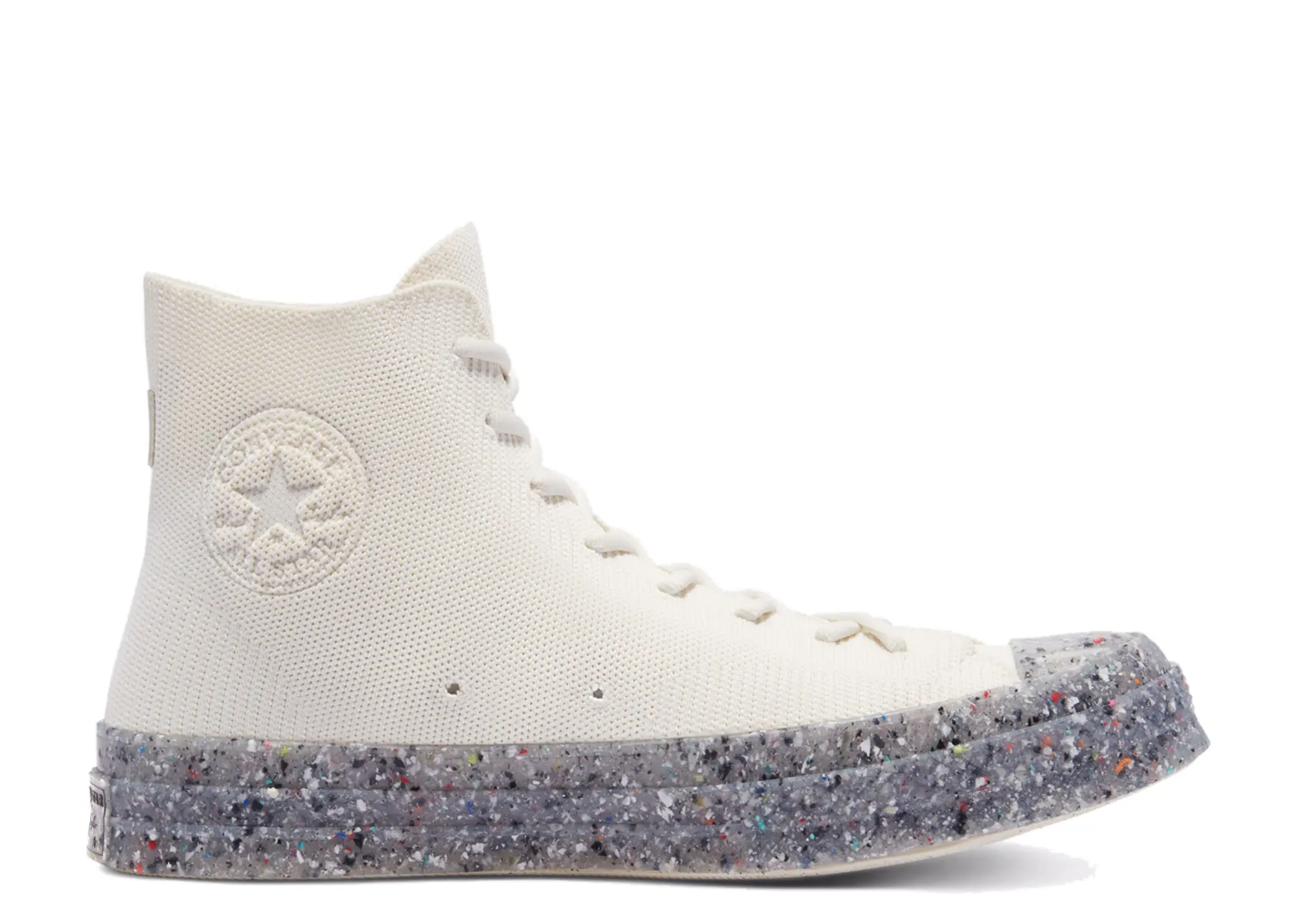 Converse Chuck Taylor All-Star 70's High Renew Crater Knit Egret