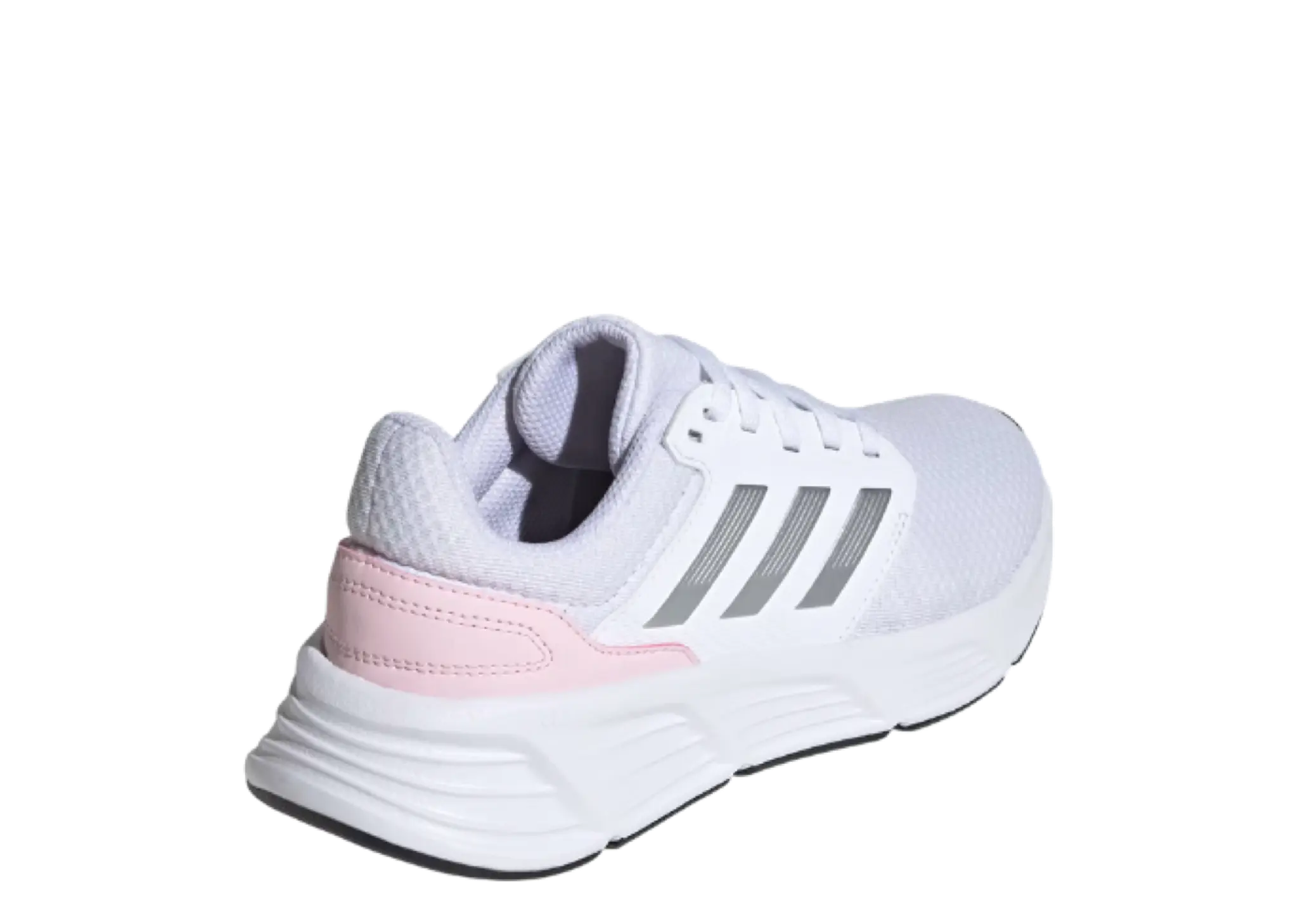 Adidas Galaxy 6 Cloud White Silver Metallic Clear Pink (Women's) - photo 3