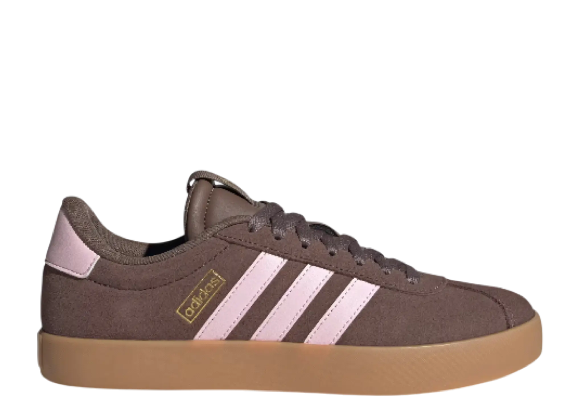 Adidas VL Court 3.0 Earth Strata Clear Pink Gold Metallic (Women's)