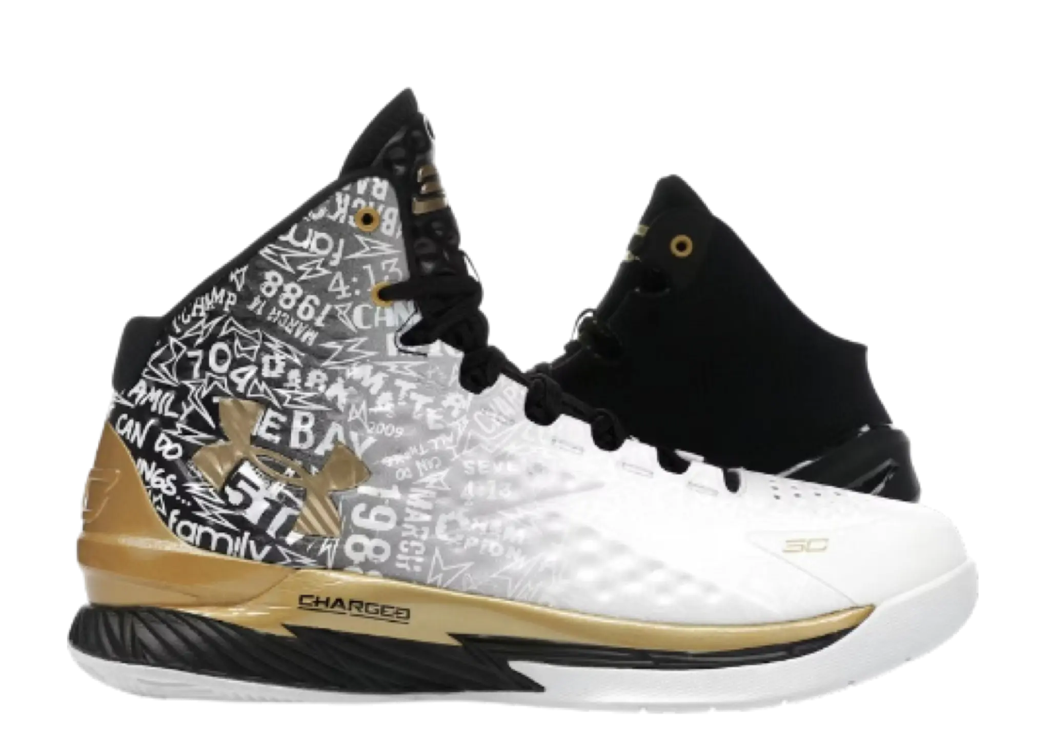 Under Armour Curry 1 & 2 Back 2 Back MVP Unanimous Pack (2023) (2 Pairs)