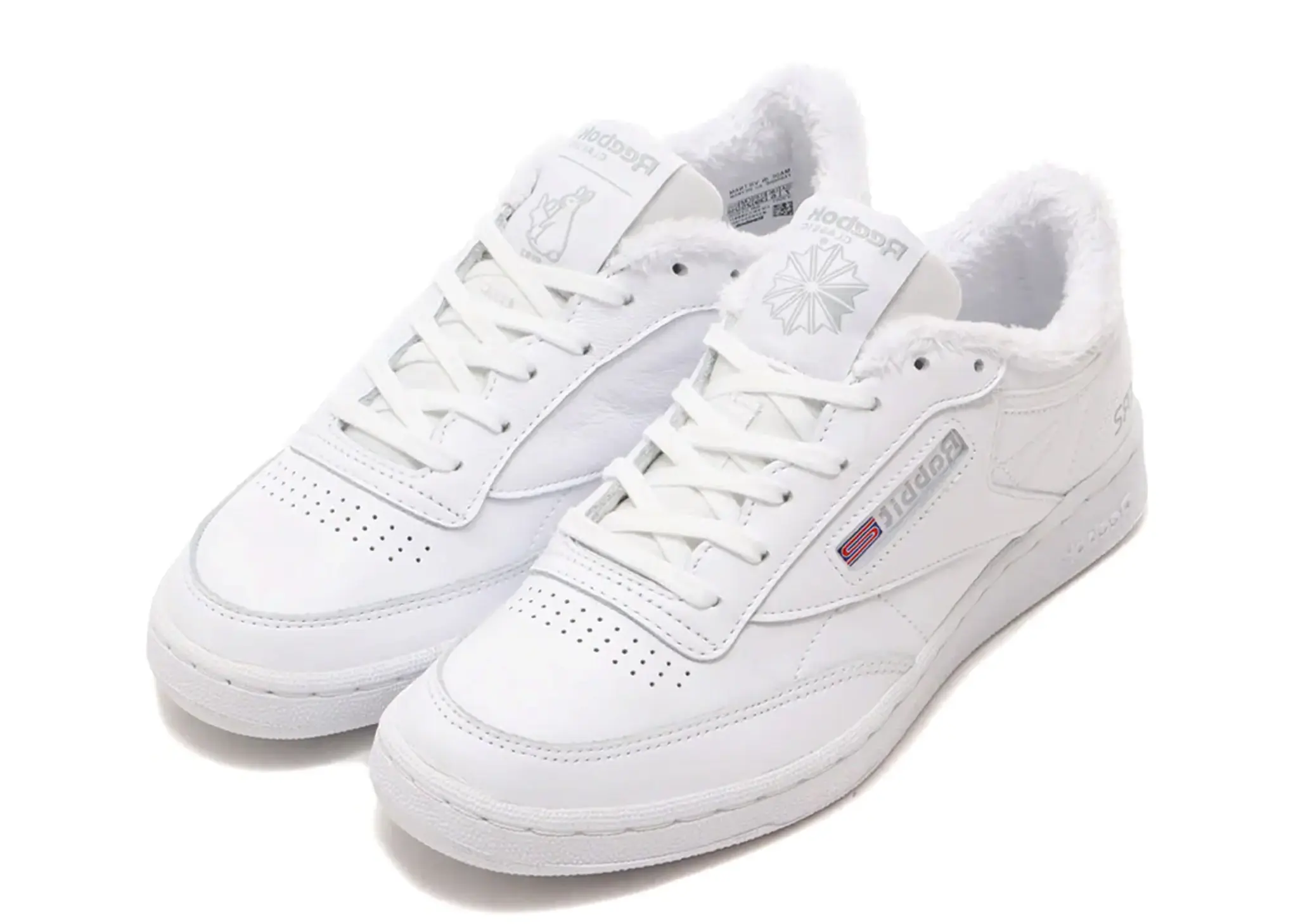 Reebok Club C 85 FR2 x Atmos Triple White - photo 2