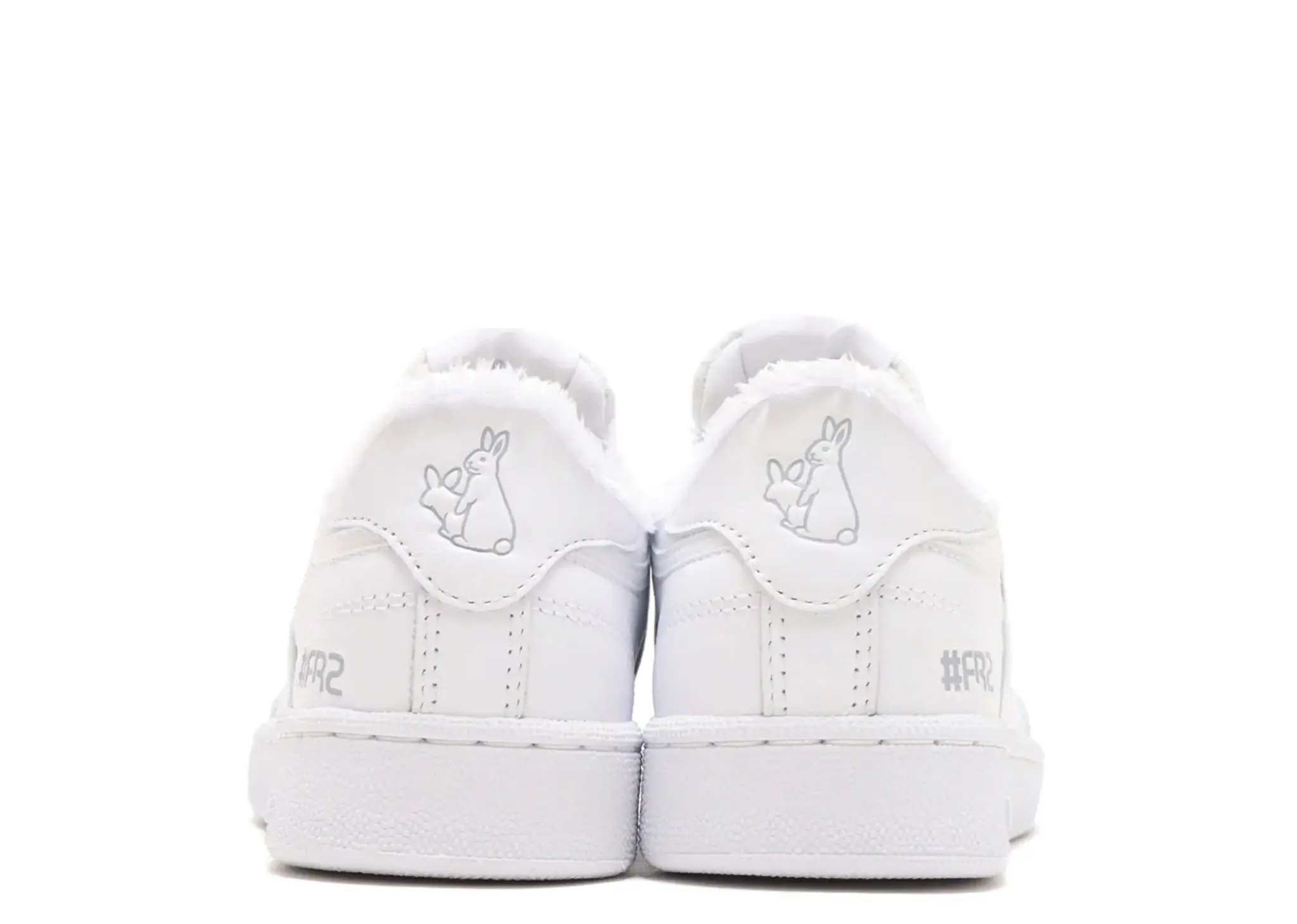 Reebok Club C 85 FR2 x Atmos Triple White - photo 3