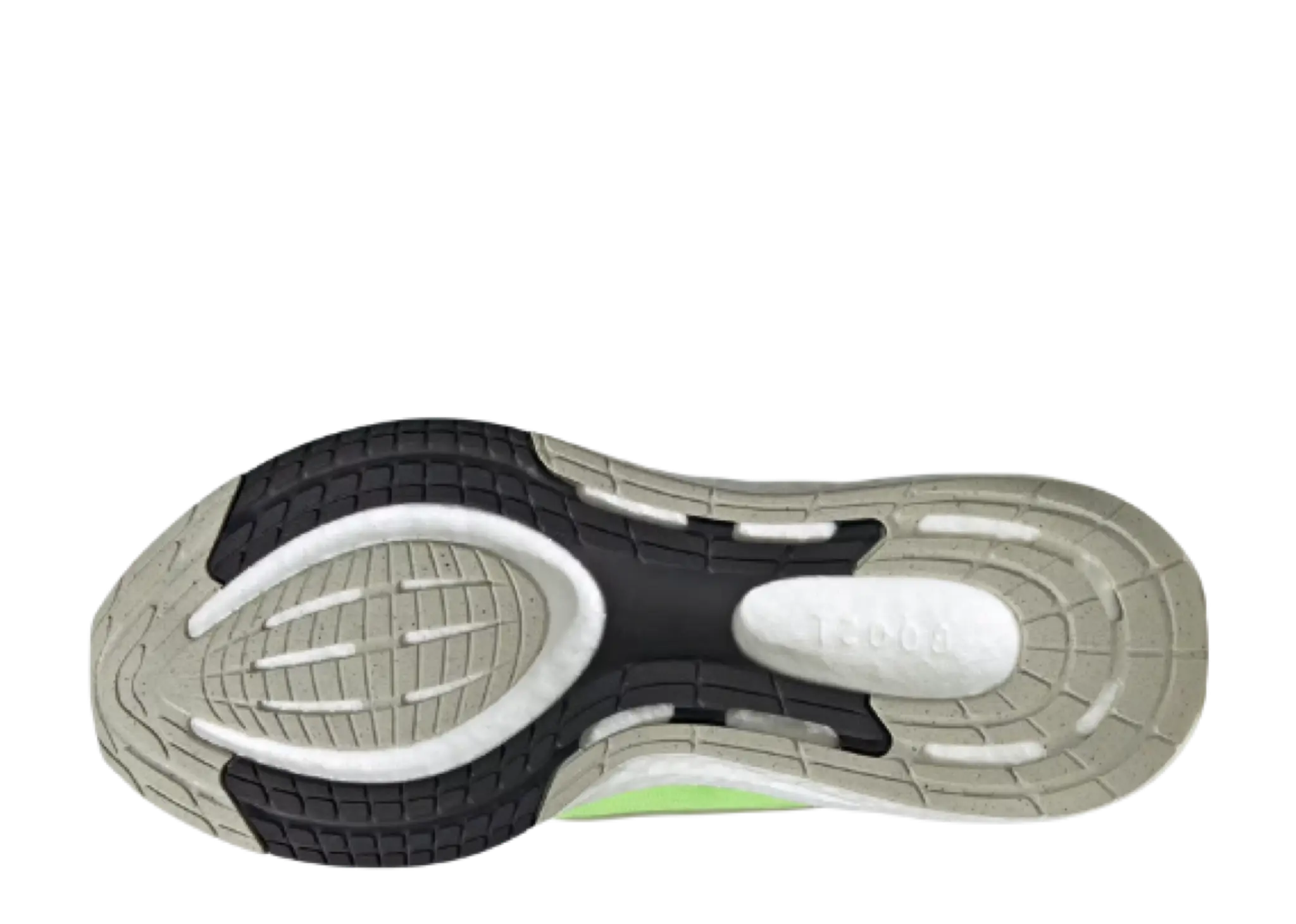 Adidas Pureboost 23 Green Spark Iron Metallic Putty Grey - photo 4