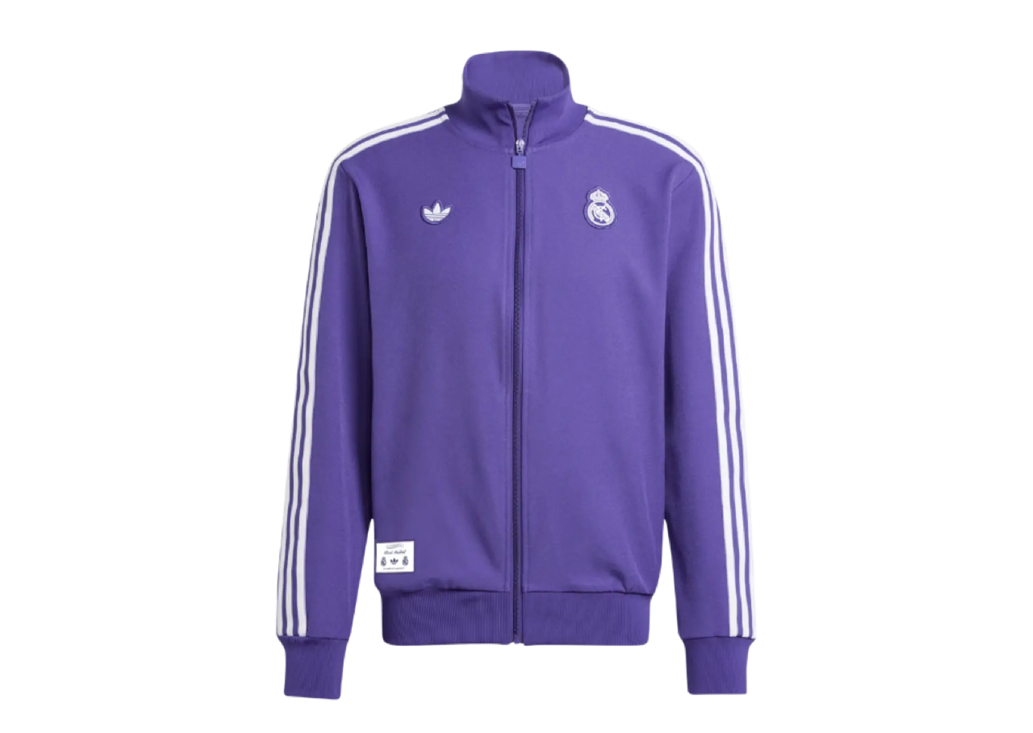 Adidas Real Madrid Terrace Icons Track Top Purple