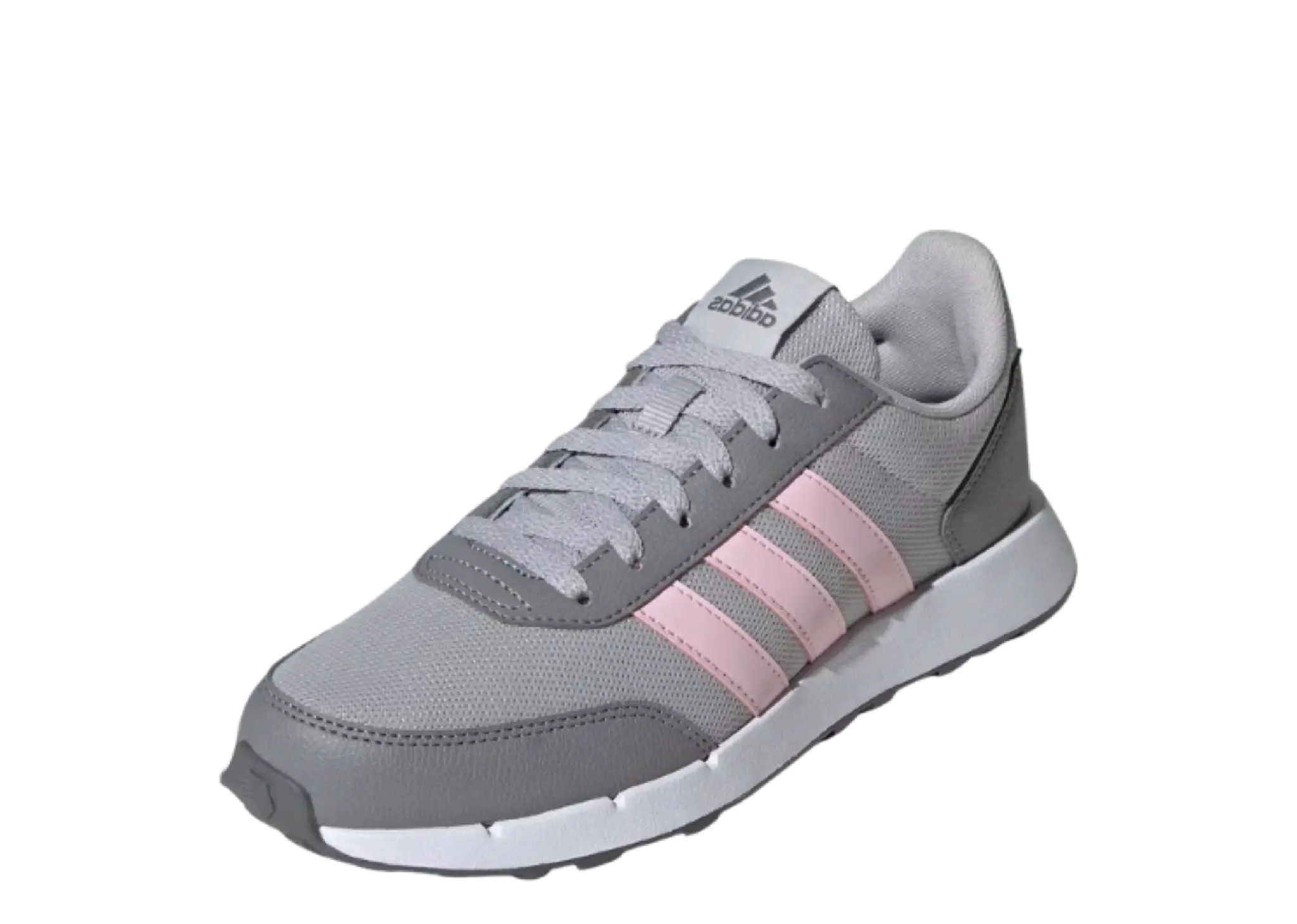 Adidas Run 50S Grey Two Clear Pink Grey Three (Women's) - photo 2