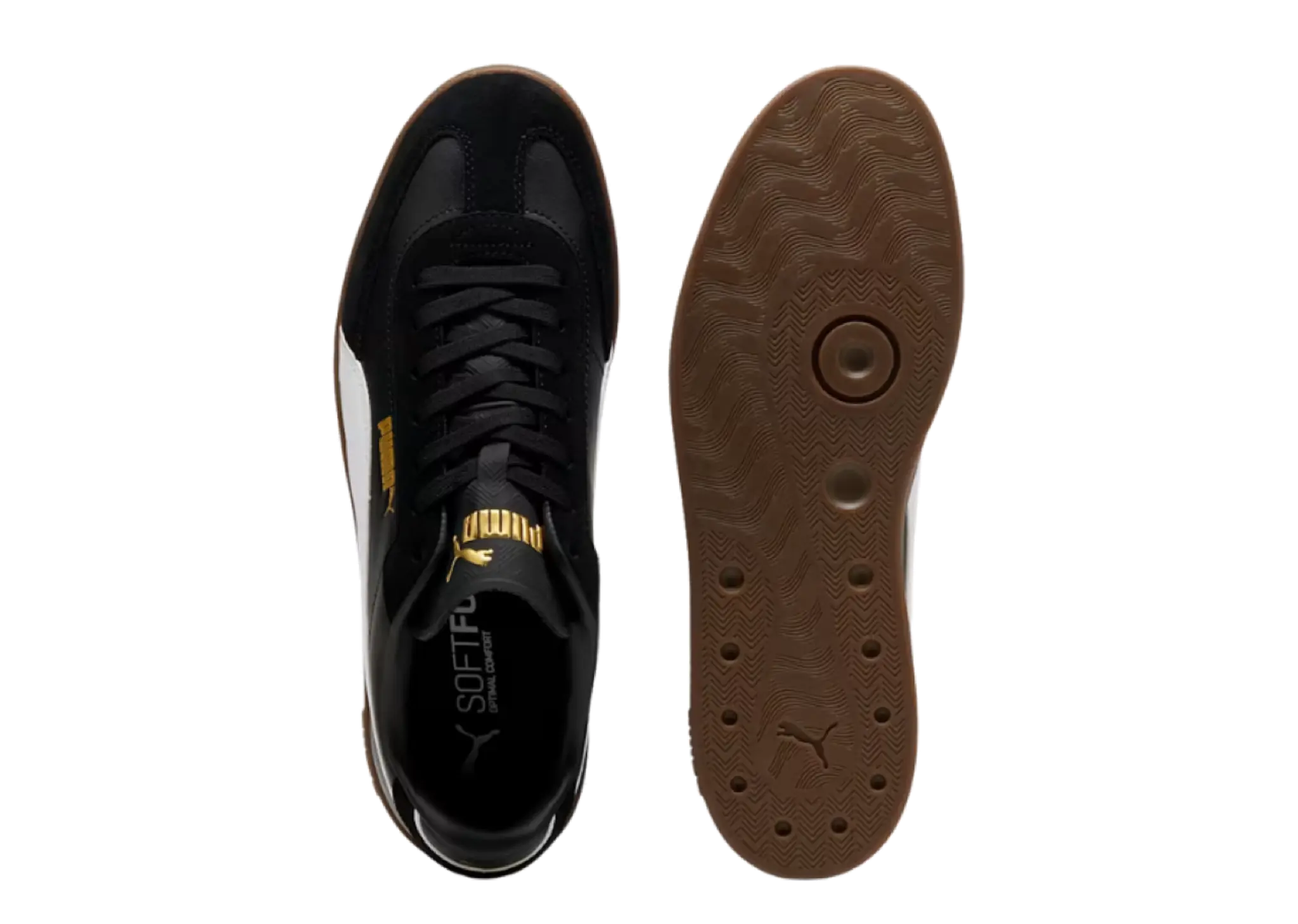 Puma Club II Era Black White Gold - photo 4