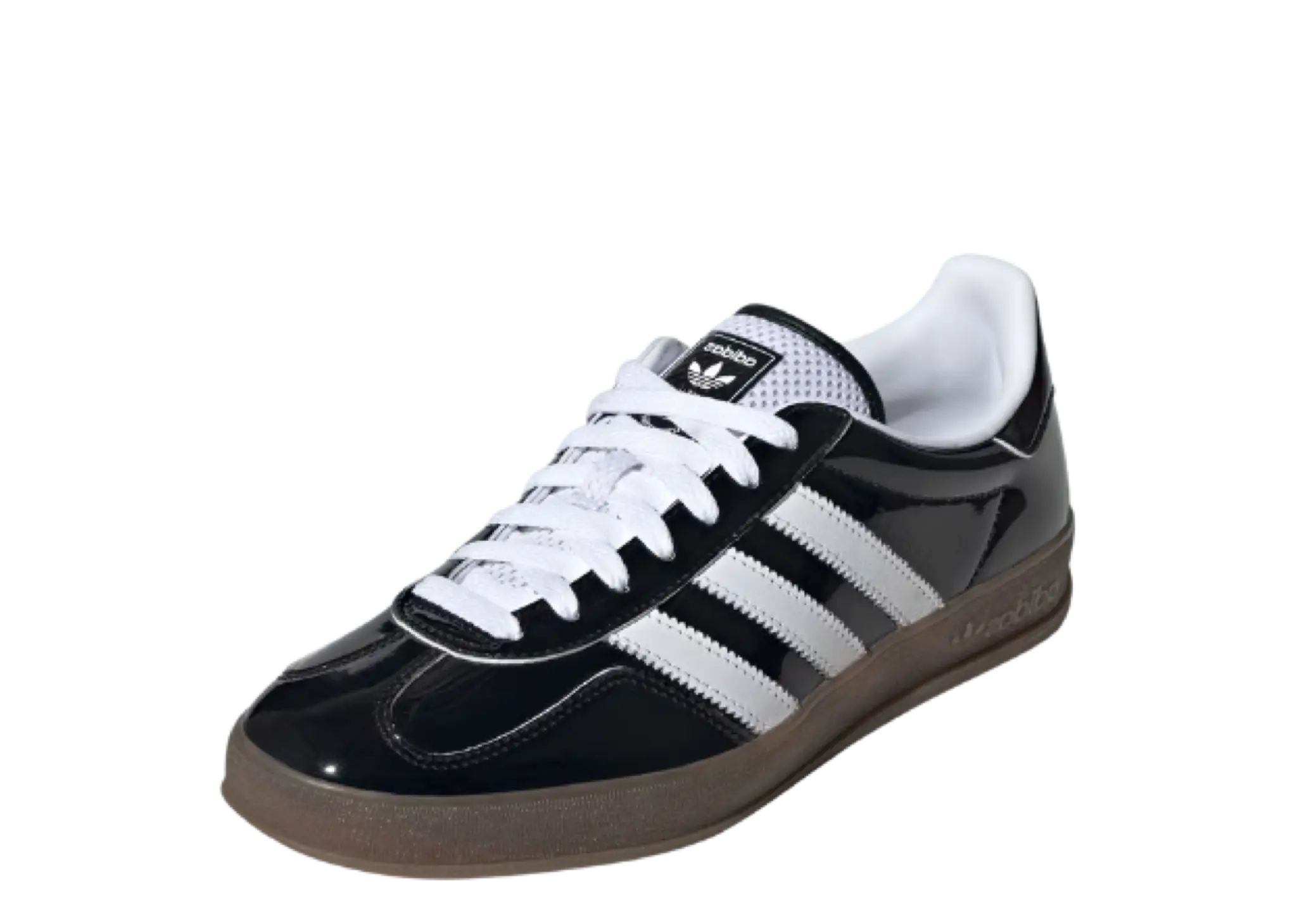 Adidas Gazelle Indoor Core Black Patent Leather - photo 2