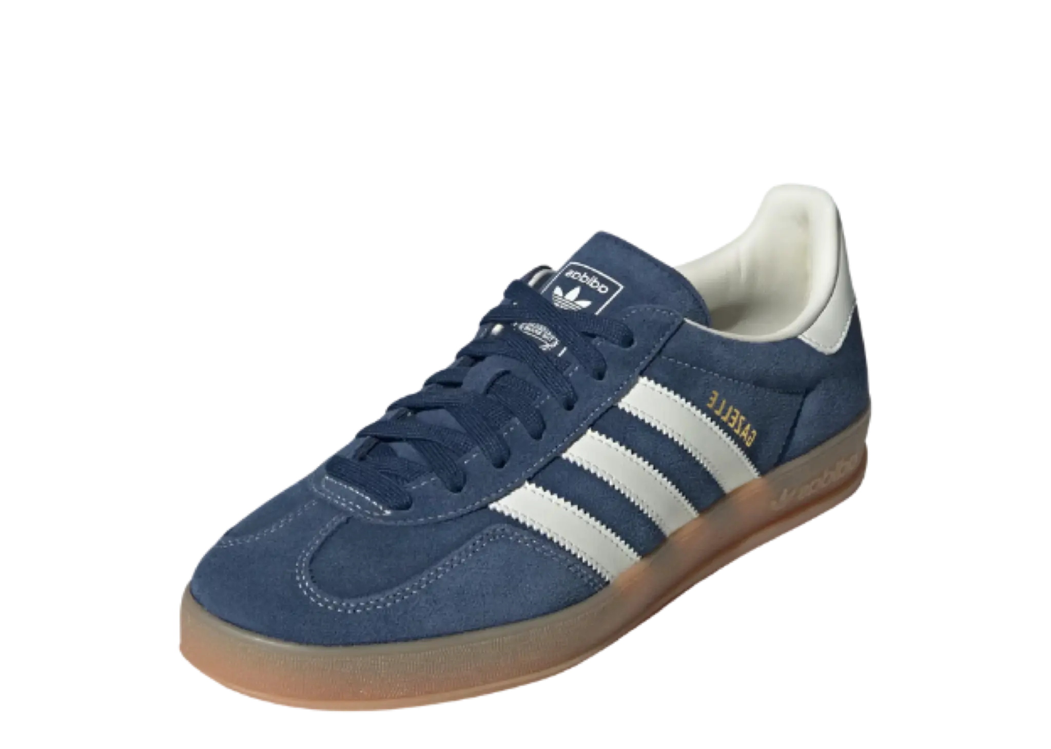 Adidas Gazelle Indoor Night Indigo Off White Gold Metallic - photo 2
