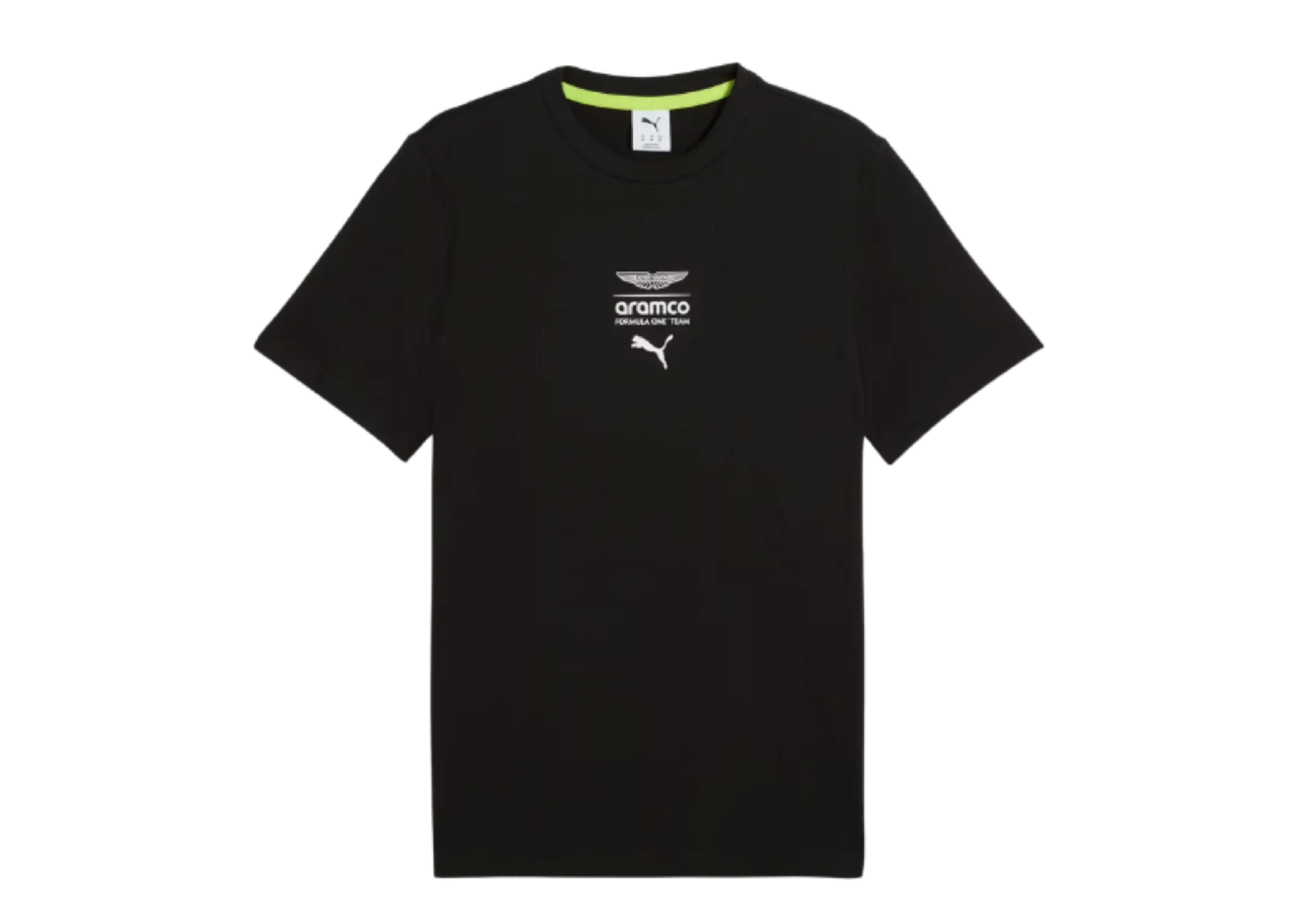 Puma x Aston Martin Aramco F1 Team Essentials Logo Tee Black