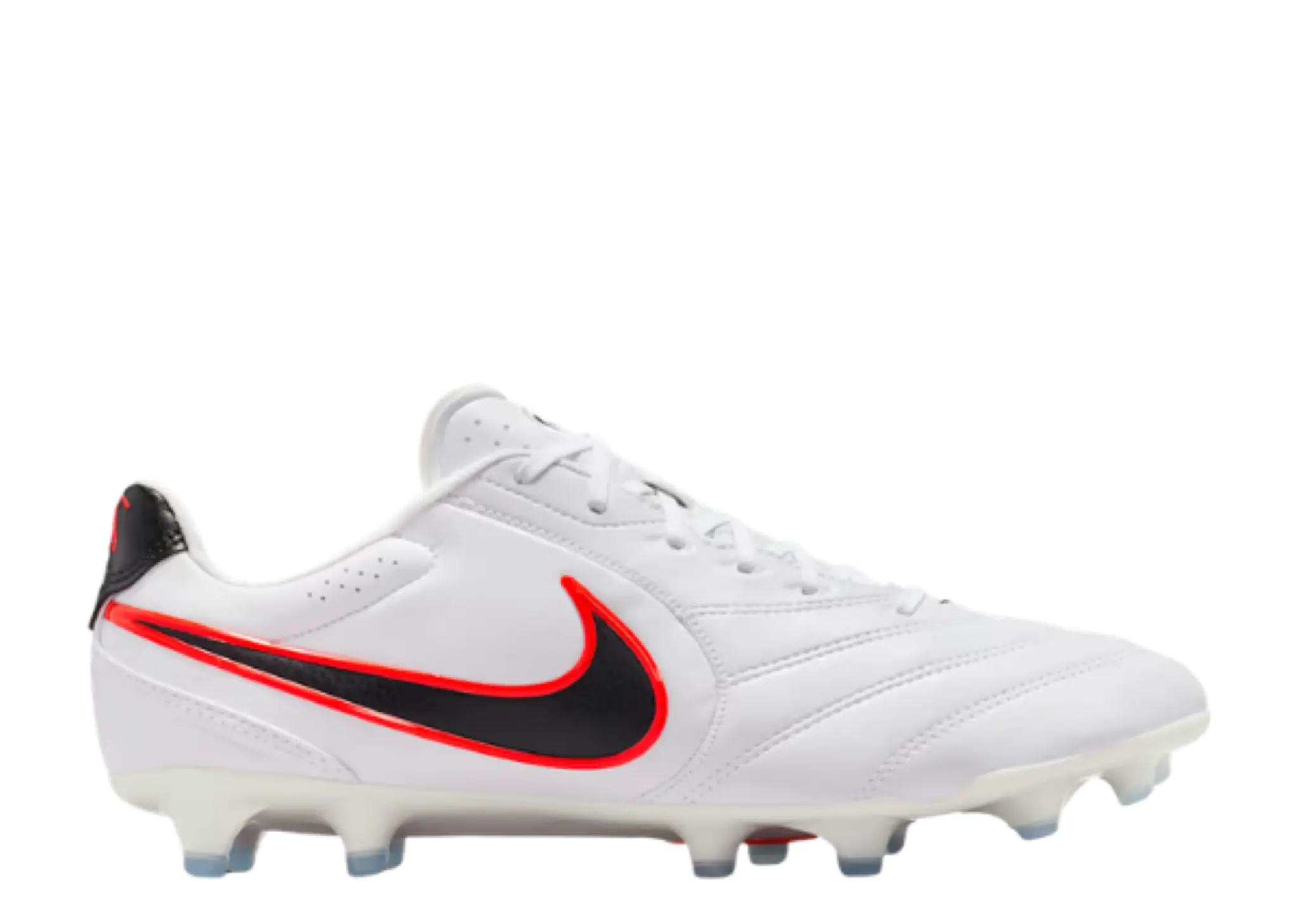Nike Tiempo Ligera Pro FG White Bright Crimson Black