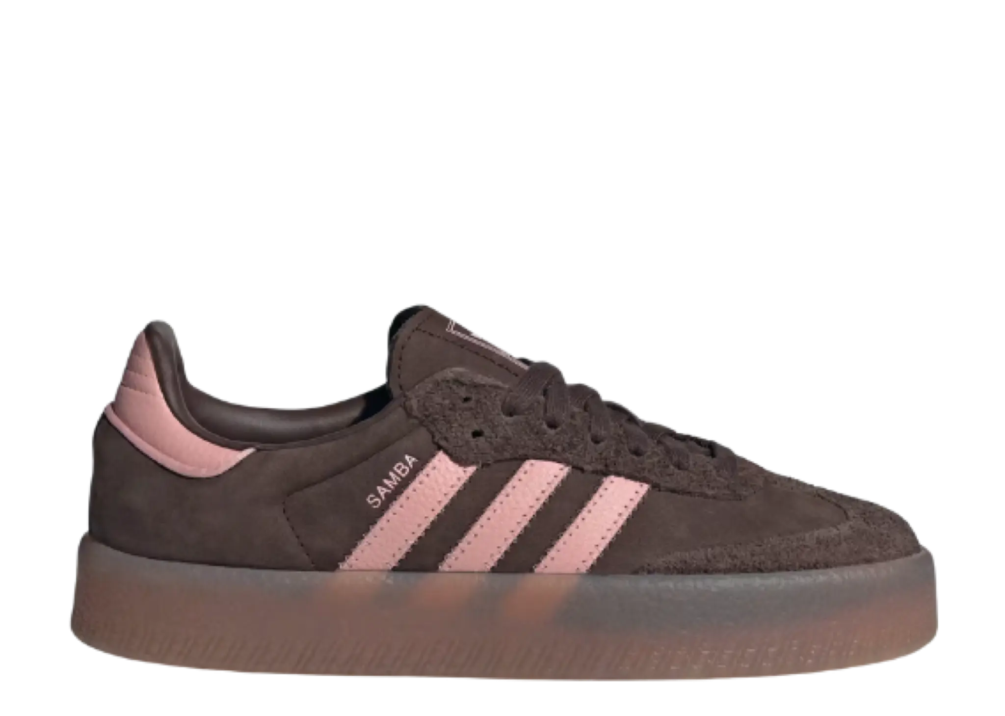 Adidas Sambae Dark Brown Wonder Mauve (Women's)
