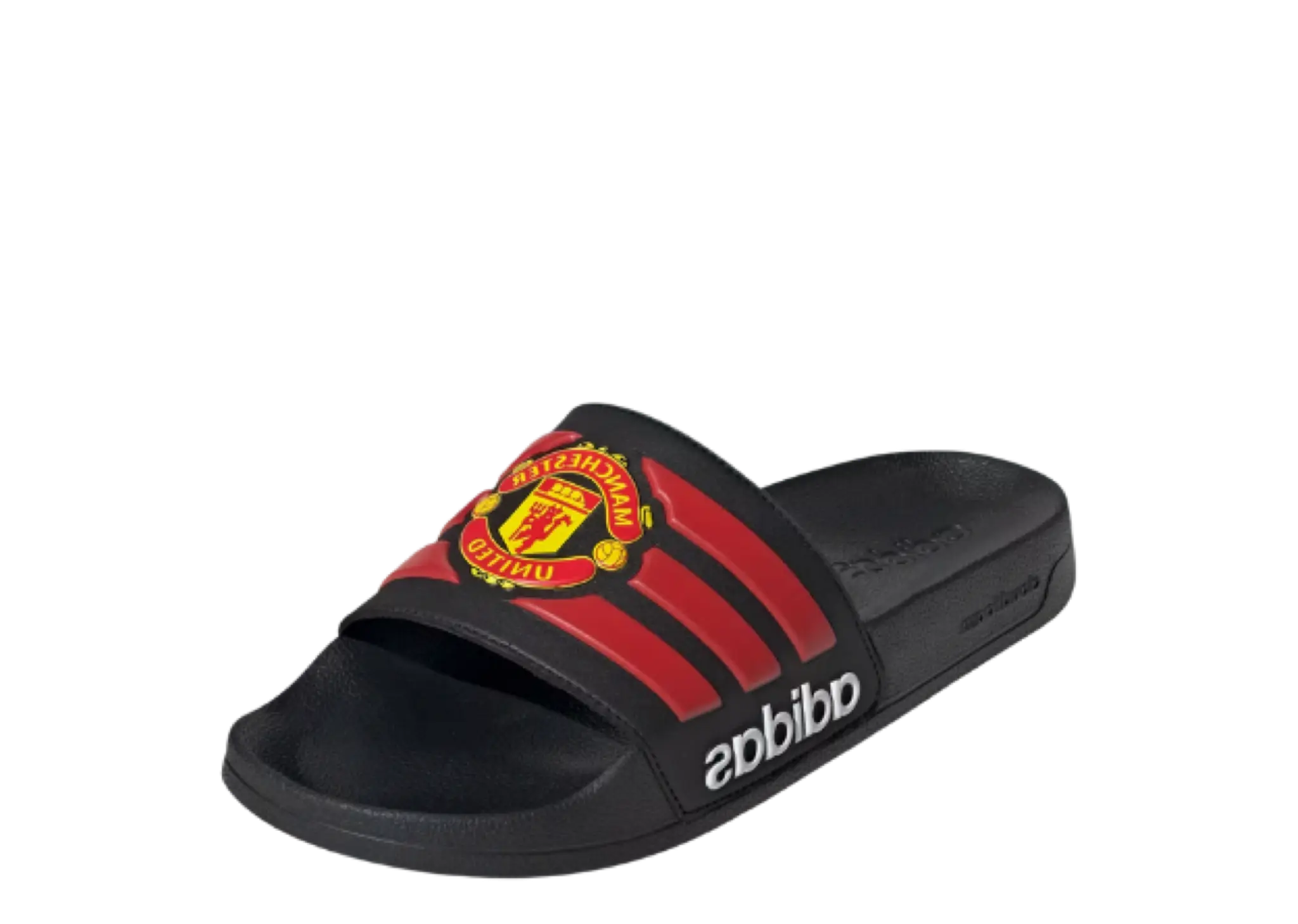 Adidas Adilette Shower Manchester United Slides Black Red - photo 2