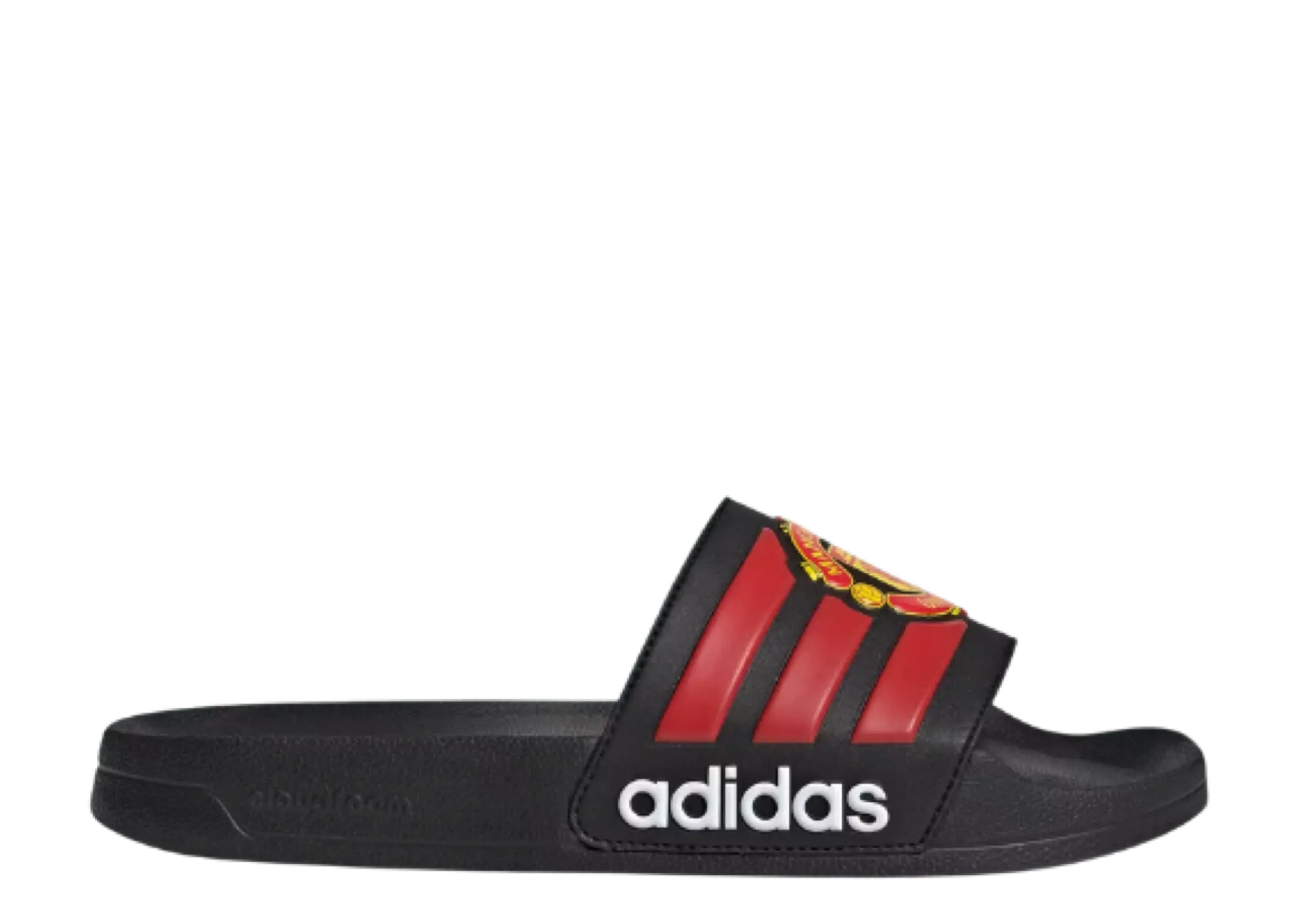 Adidas Adilette Shower Manchester United Slides Black Red