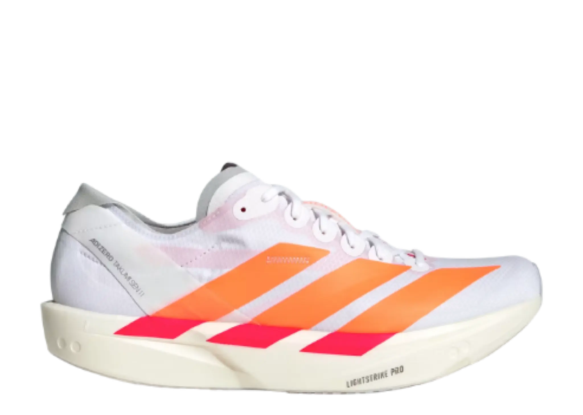 Adidas Adizero Takumi Sen 11 Cloud White Lucid Orange